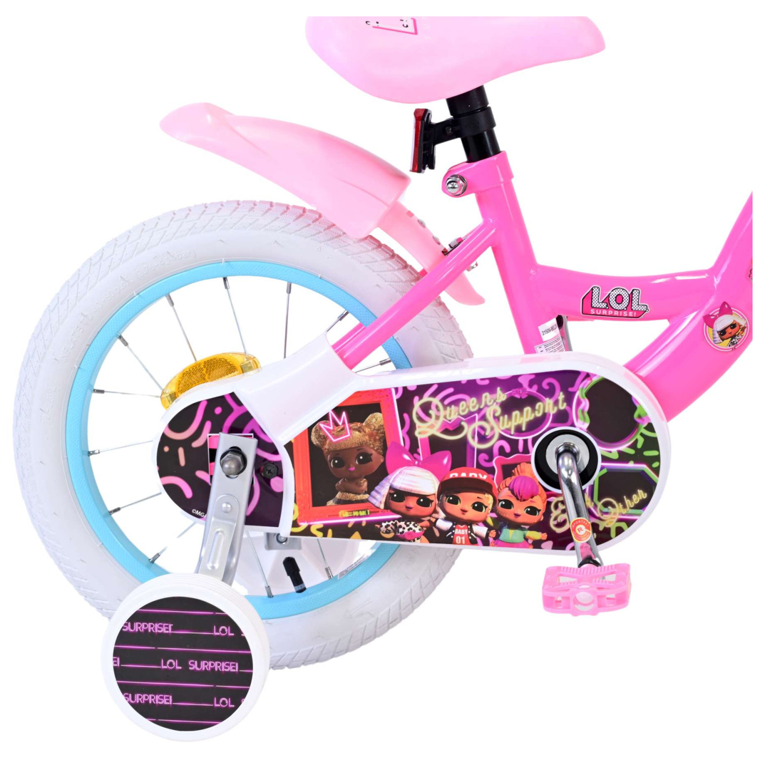 LOL Surprise Fiets - 14 inch - Roze