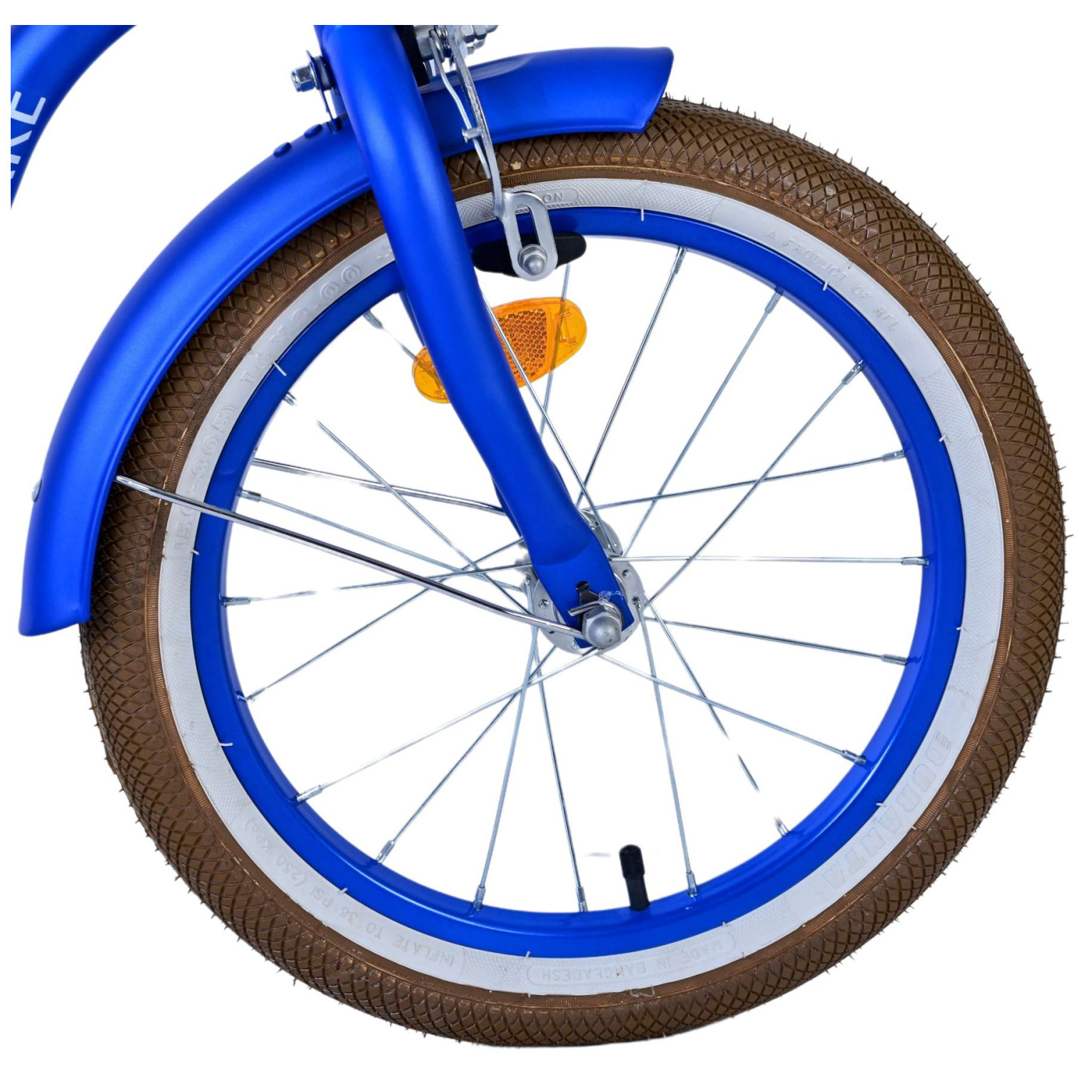 Volare Blue Cruiser Fiets - 16 inch - Blauw