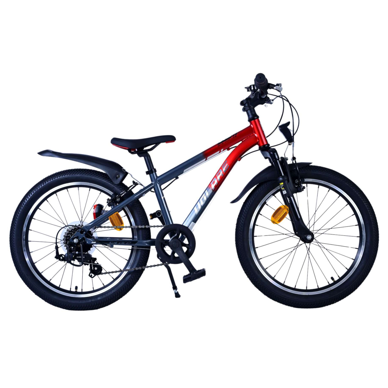 Volare XC Race Fiets - 20 inch - 7 speed - Rood/Grijs