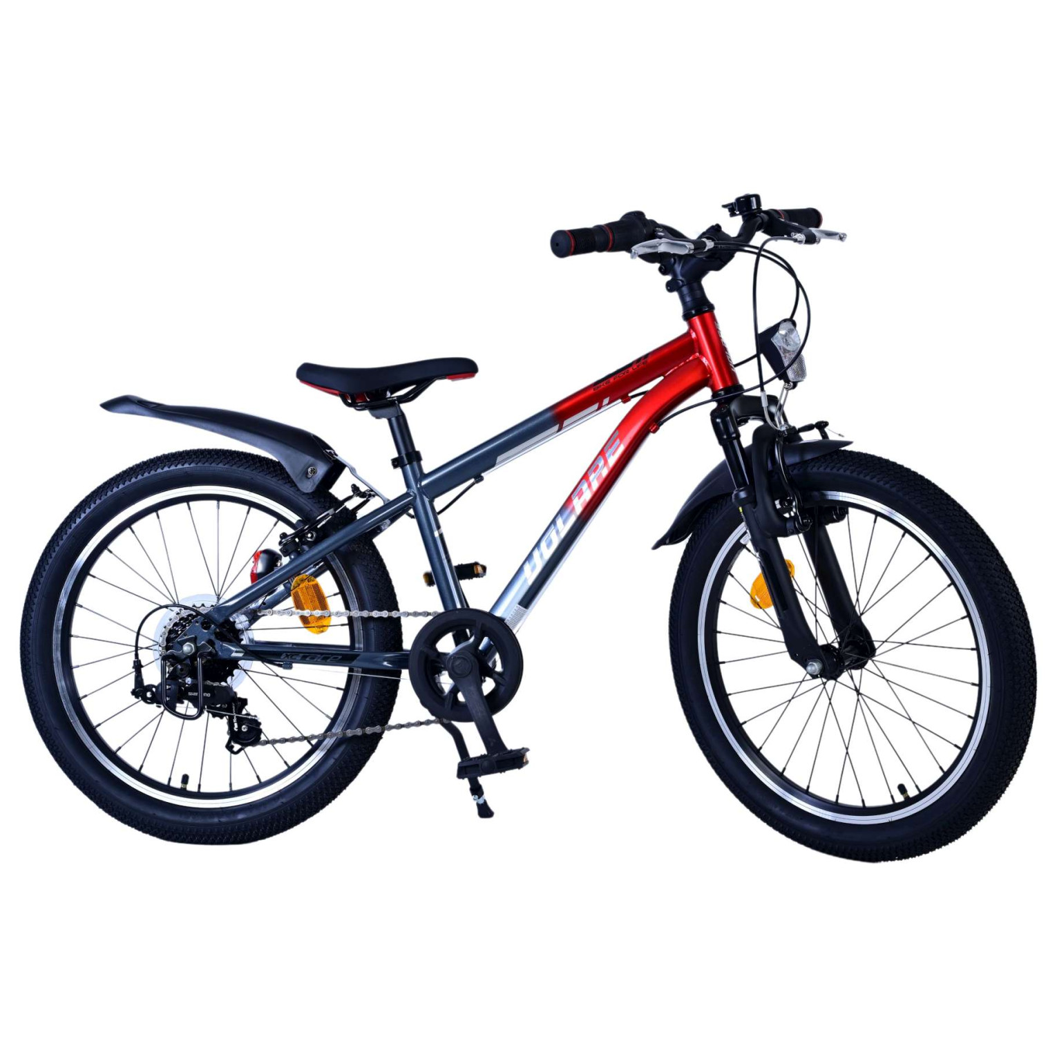 Volare XC Race Fiets - 20 inch - 7 speed - Rood/Grijs