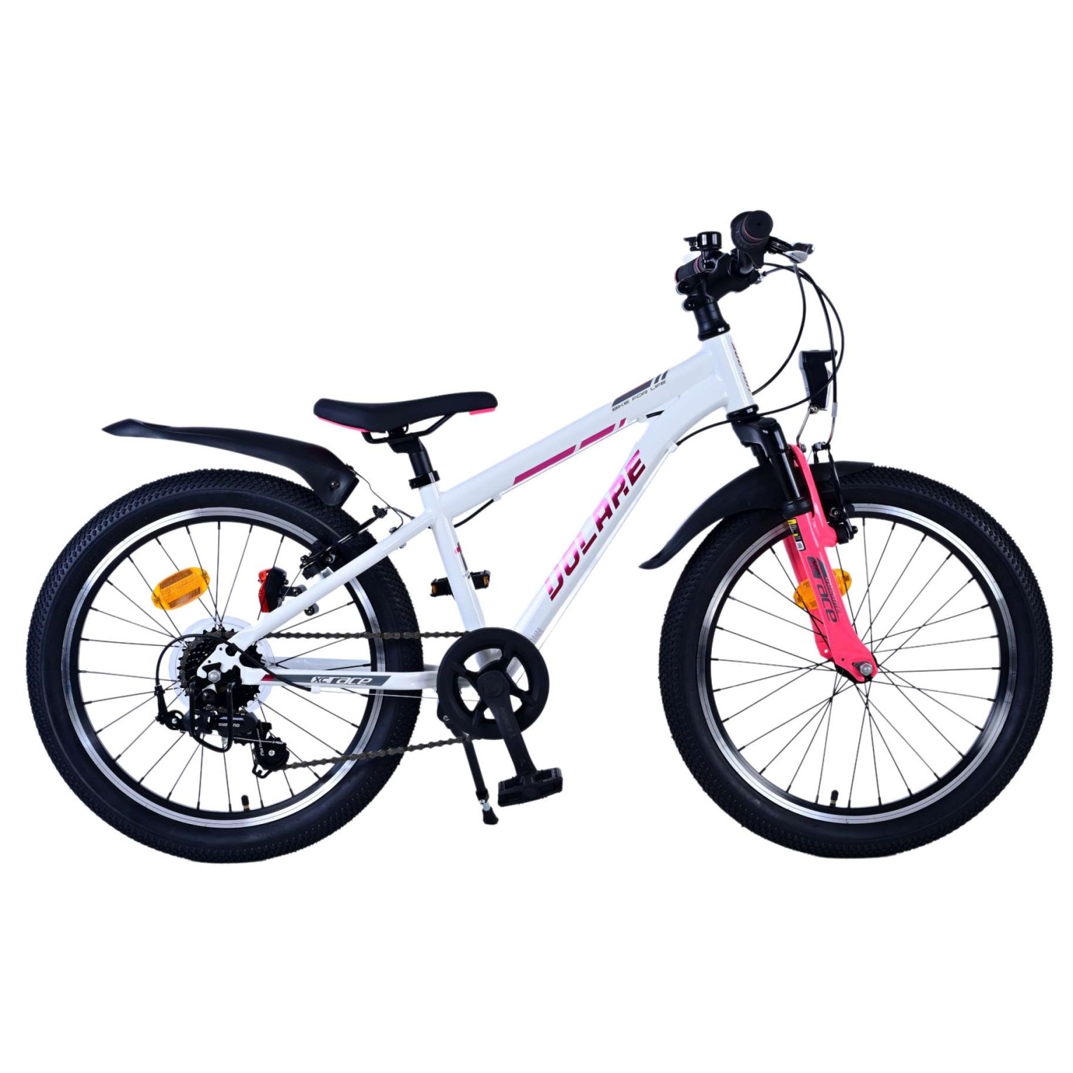 Volare XC Race Fiets - 20 inch - 7 speed - Wit Roze