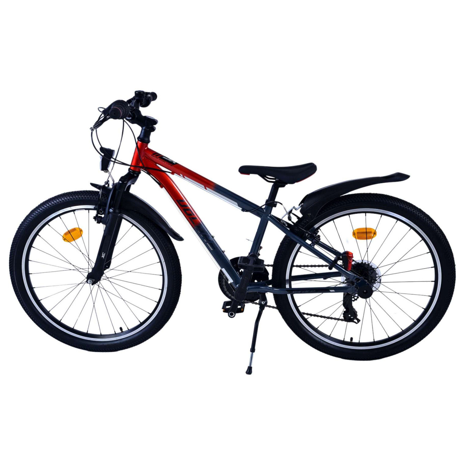 Volare XC Race Fiets - 24 inch - 21 speed - Rood/Grijs