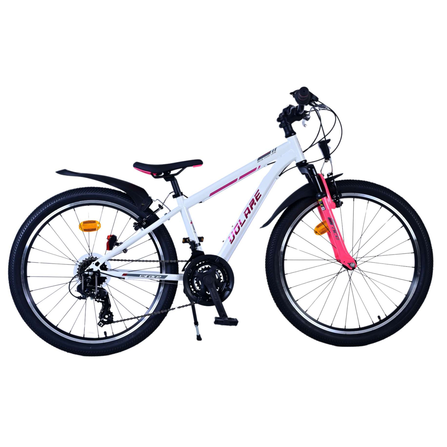 Volare XC Race Fiets - 24 inch - 21 speed - Wit Roze