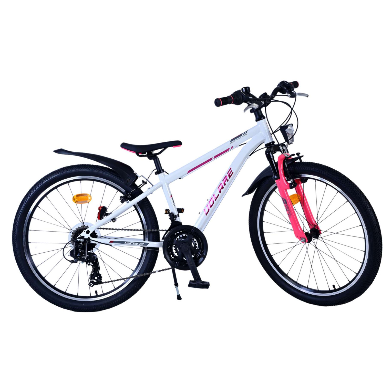 Volare XC Race Fiets - 24 inch - 21 speed - Wit Roze