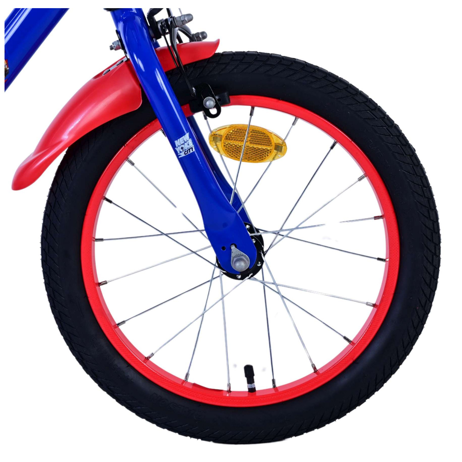 Sonic Prime Fiets - 16 inch - Blauw Rood