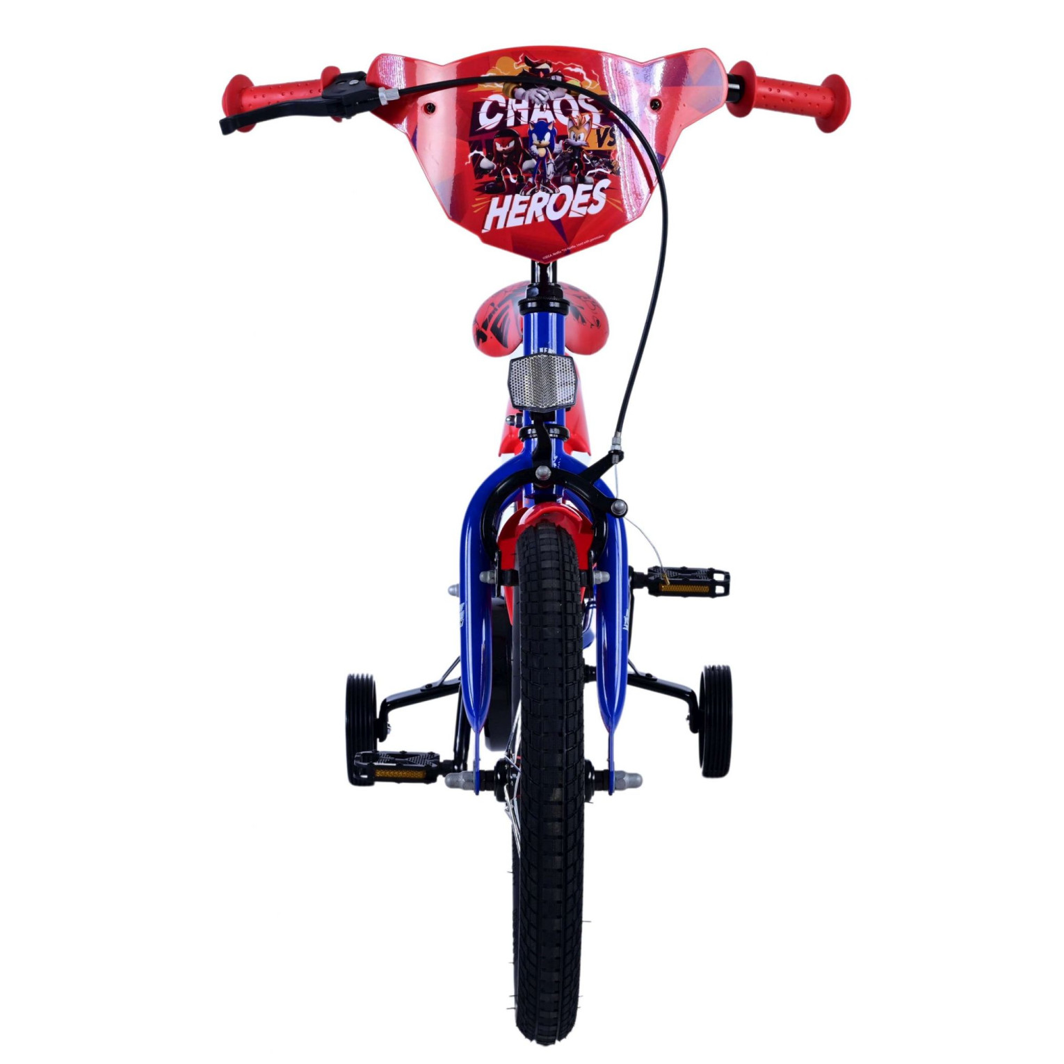 Sonic Prime Fiets - 16 inch - Blauw Rood