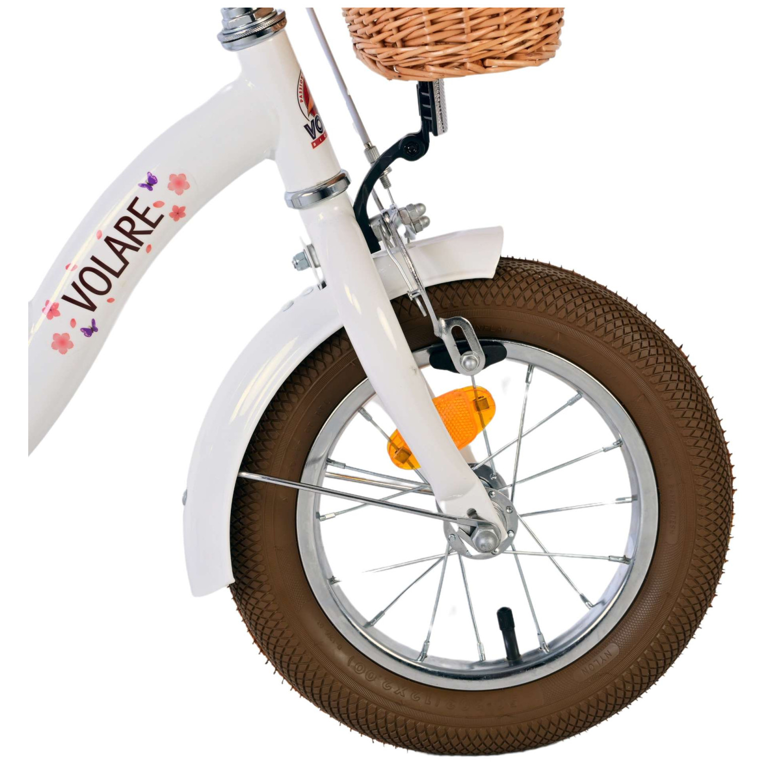 Volare Blossom Fiets - 12 inch - Wit