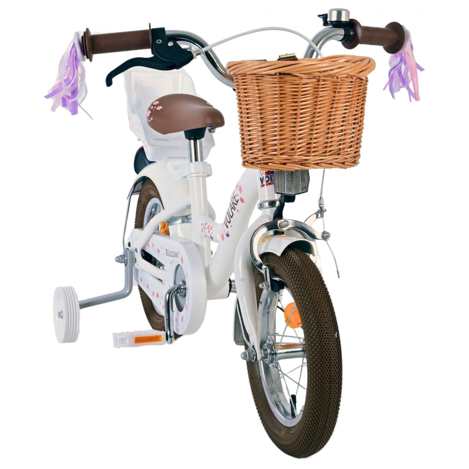 Volare Blossom Fiets - 12 inch - Wit