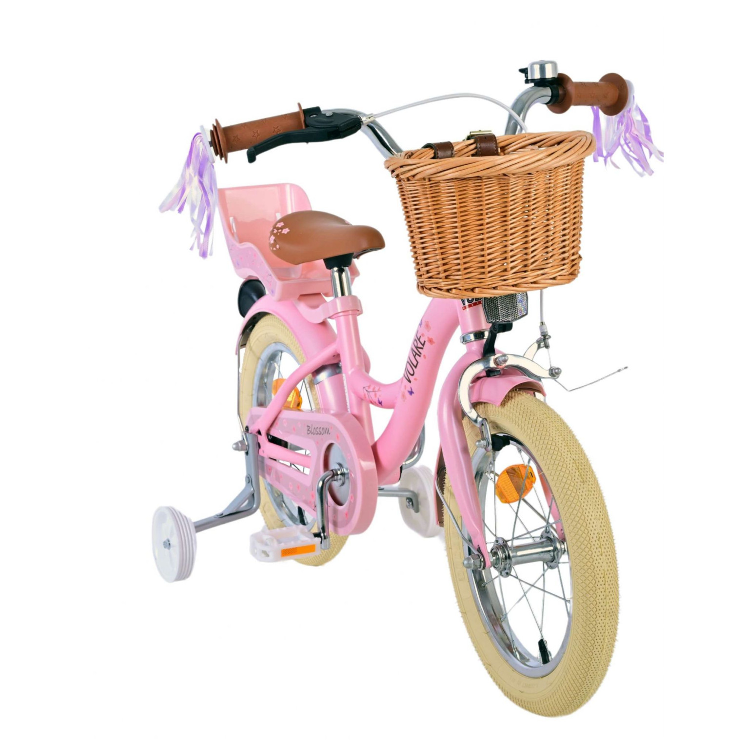 Volare Blossom Fiets - 14 inch - Roze