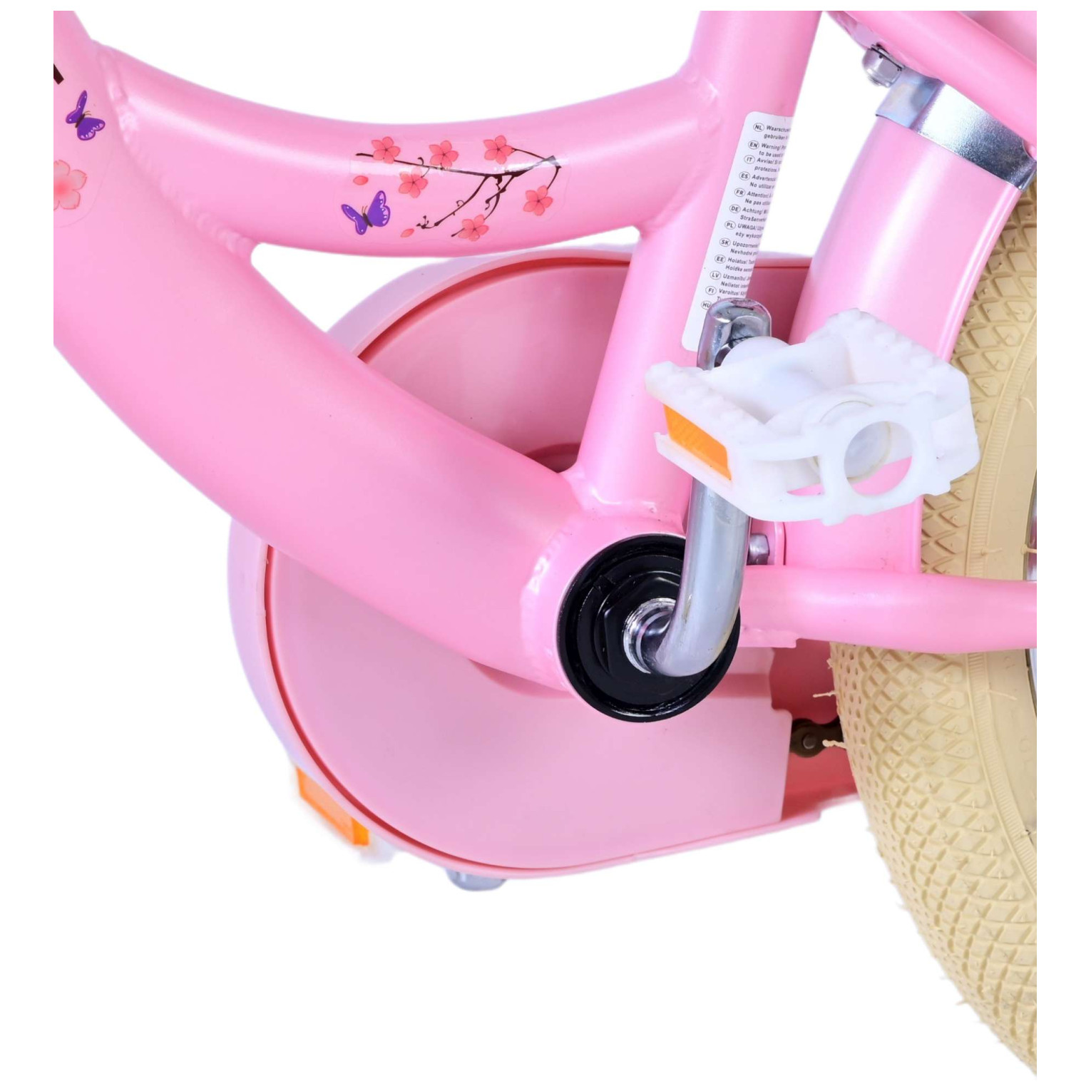 Volare Blossom Fiets - 14 inch - Roze