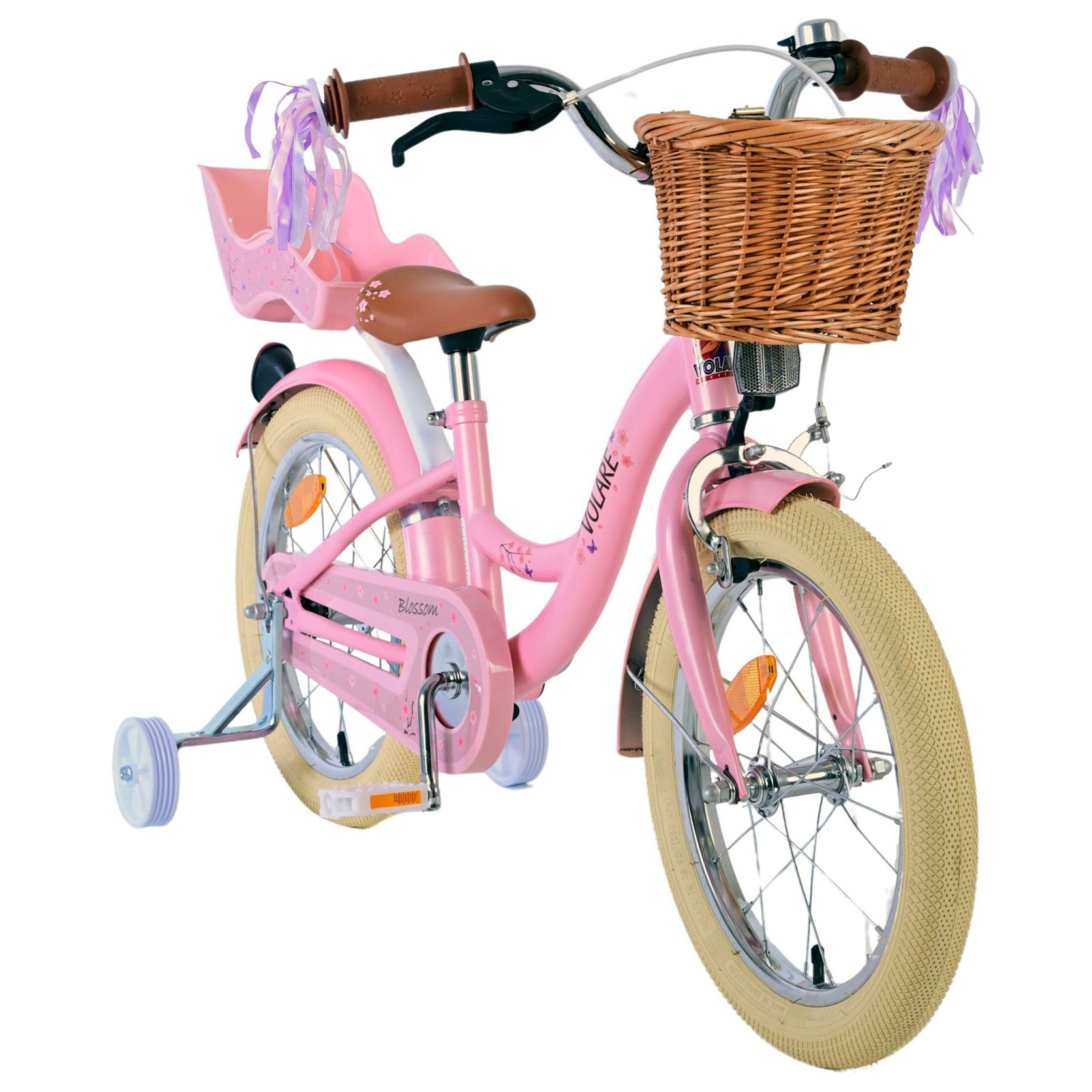 Volare Blossom Fiets - 16 inch - Roze