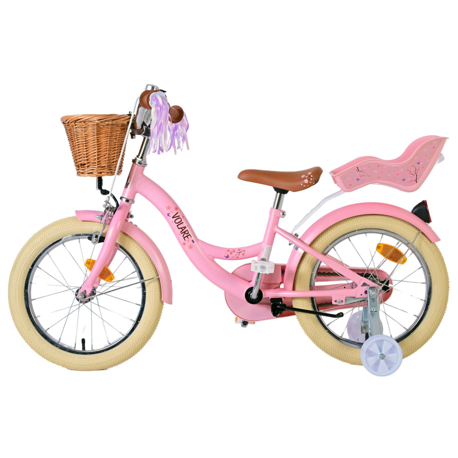 Volare Blossom Fiets - 16 inch - Roze