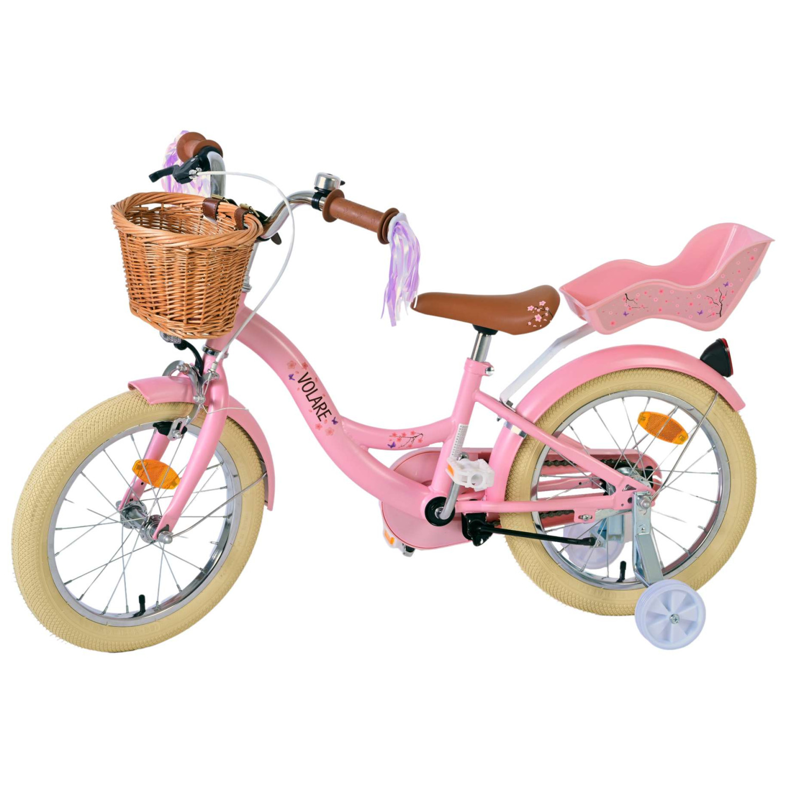 Volare Blossom Fiets - 16 inch - Roze