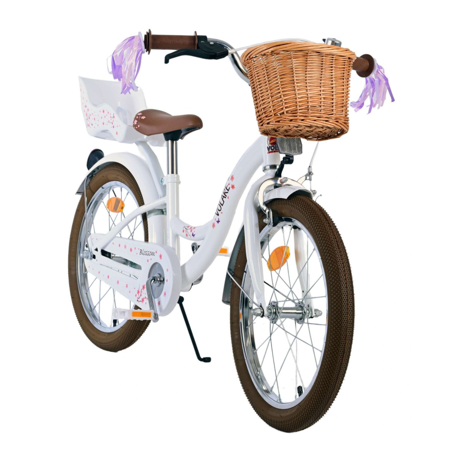 Volare Blossom Fiets - 18 inch - Wit