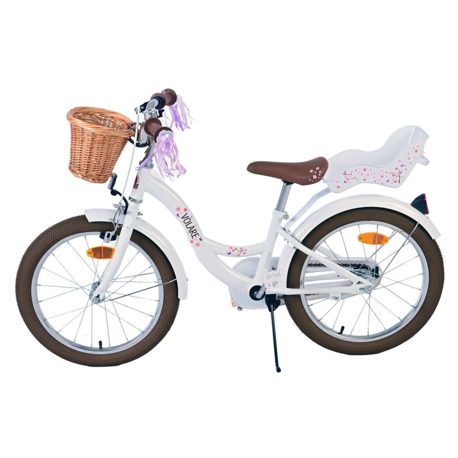 Volare Blossom Fiets - 18 inch - Wit