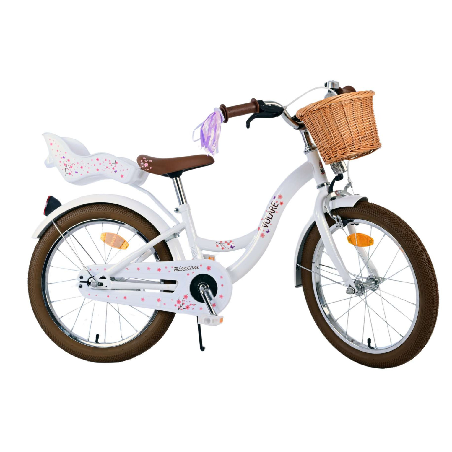 Volare Blossom Fiets - 18 inch - Wit