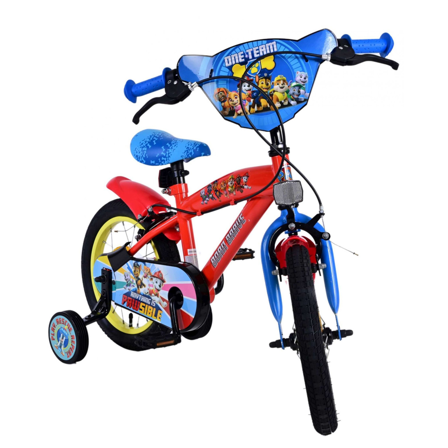 Paw Patrol Fiets - 14 inch - Twee handremmen