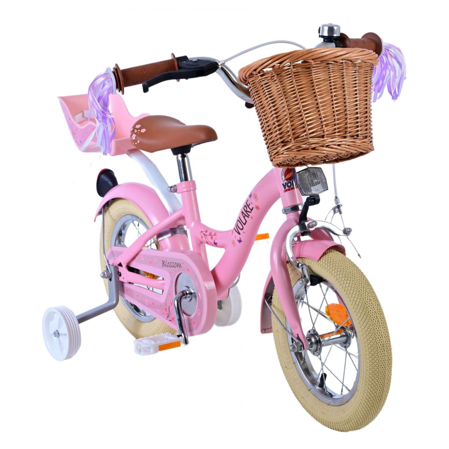 Volare Blossom Fiets - 12 inch - Roze