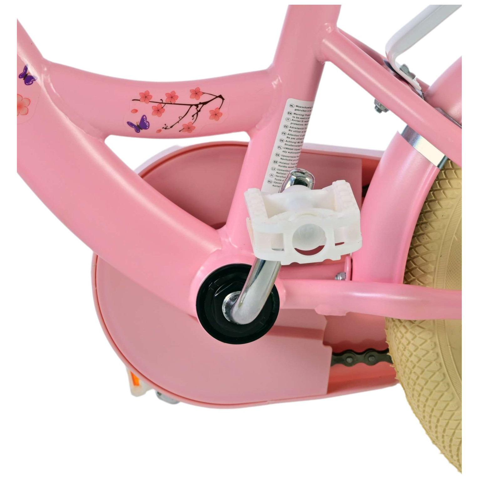 Volare Blossom Fiets - 12 inch - Roze