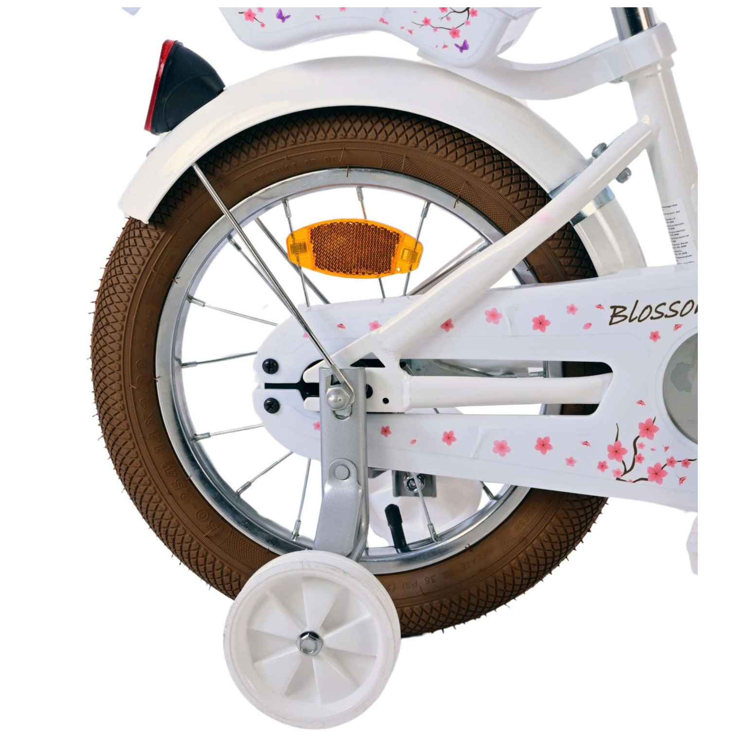 Volare Blossom Fiets - 14 inch - Wit