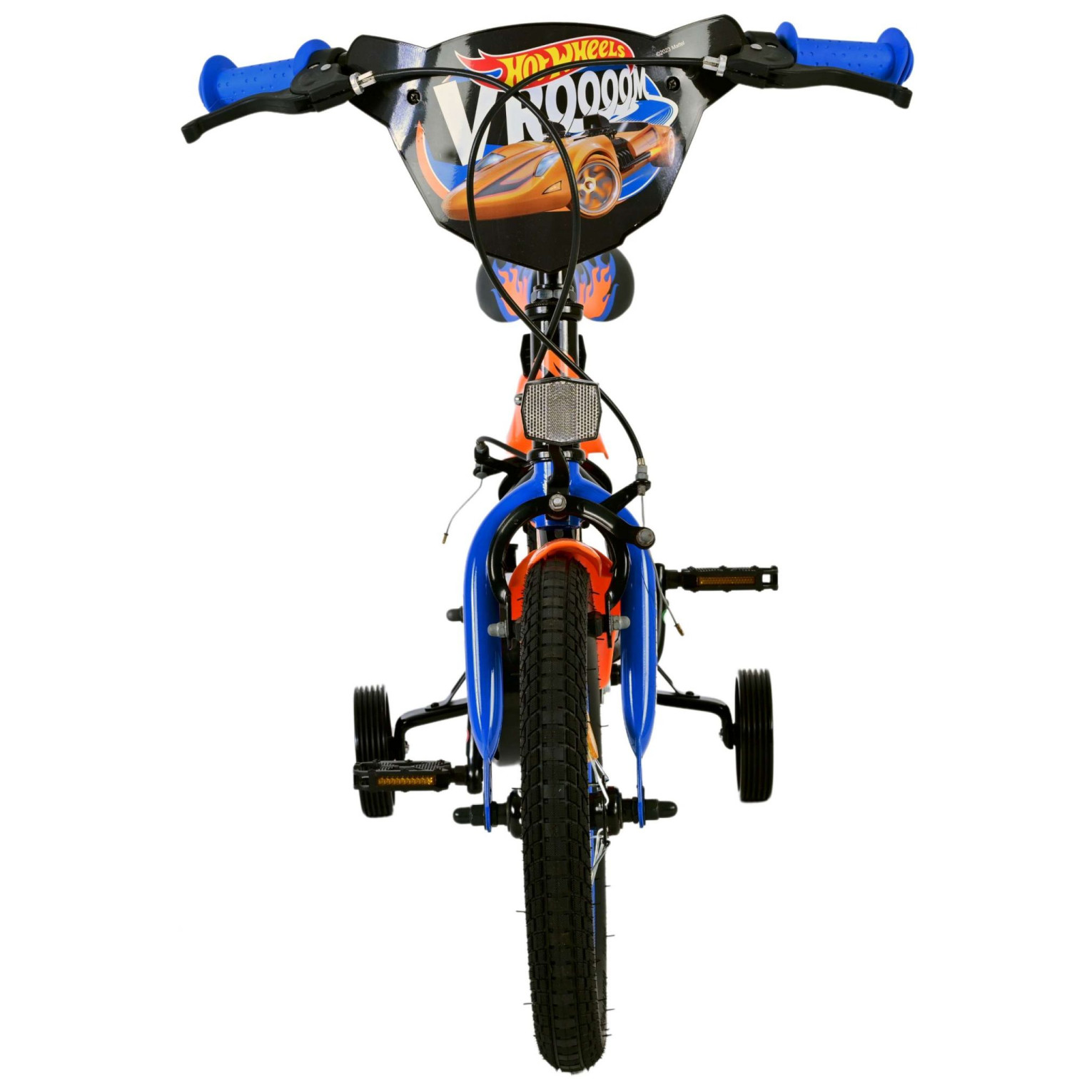 Hot Wheels Fiets - 14 inch - Zwart - Twee handremmen