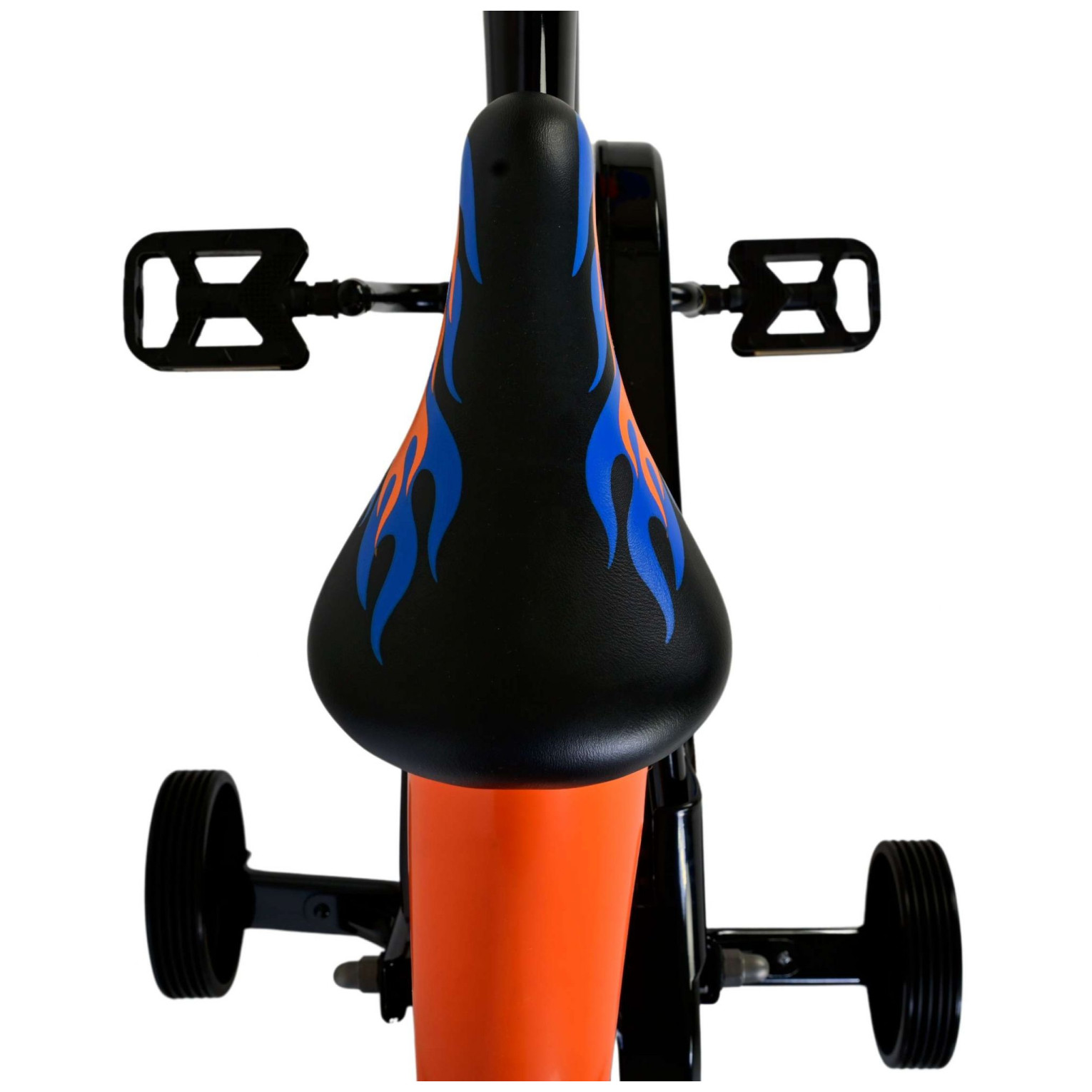 Hot Wheels Fiets - 16 inch - Zwart Oranje Blauw