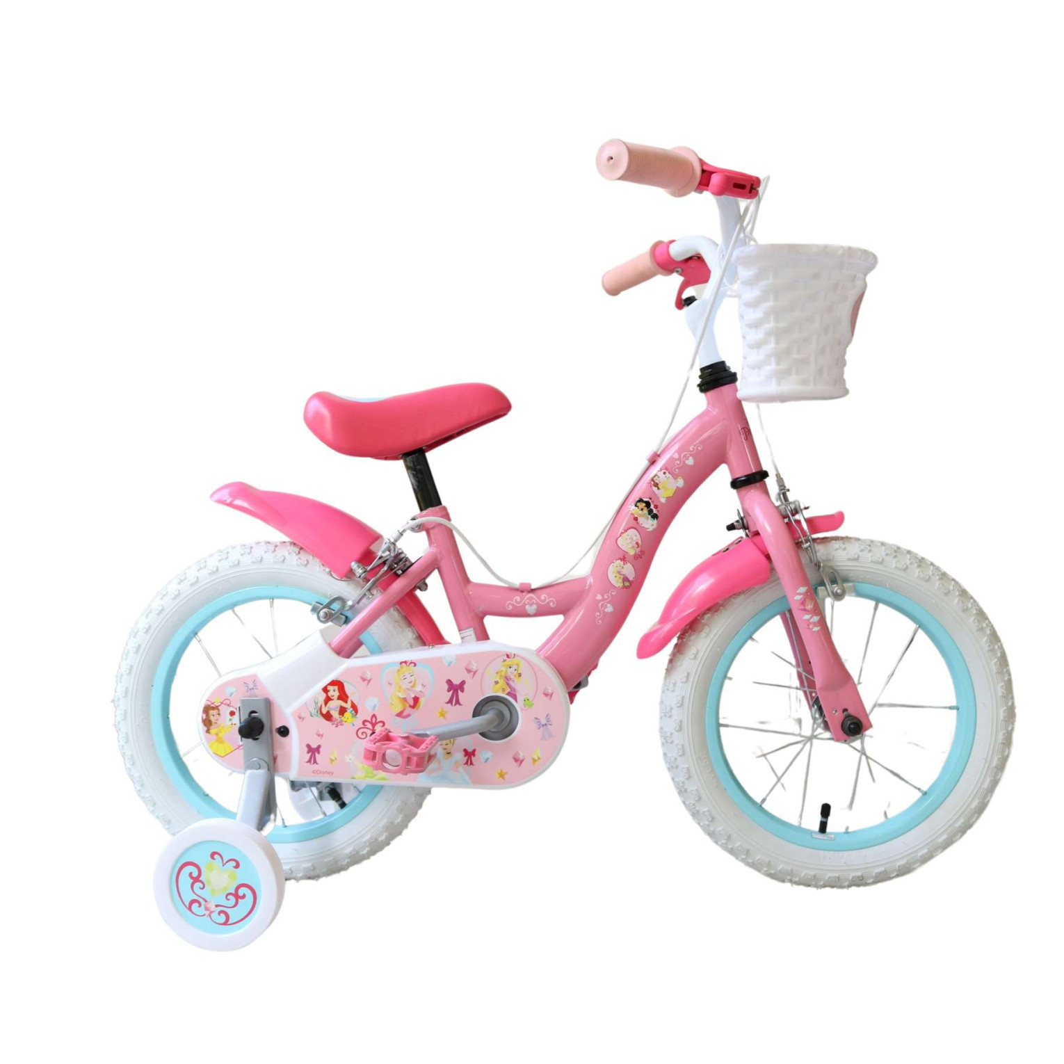 Disney Princess Fiets - 12 inch - Roze