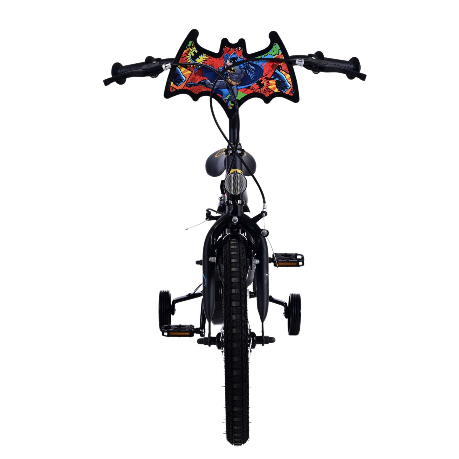 Batman Fiets - 16 inch - Zwart - Twee handremmen