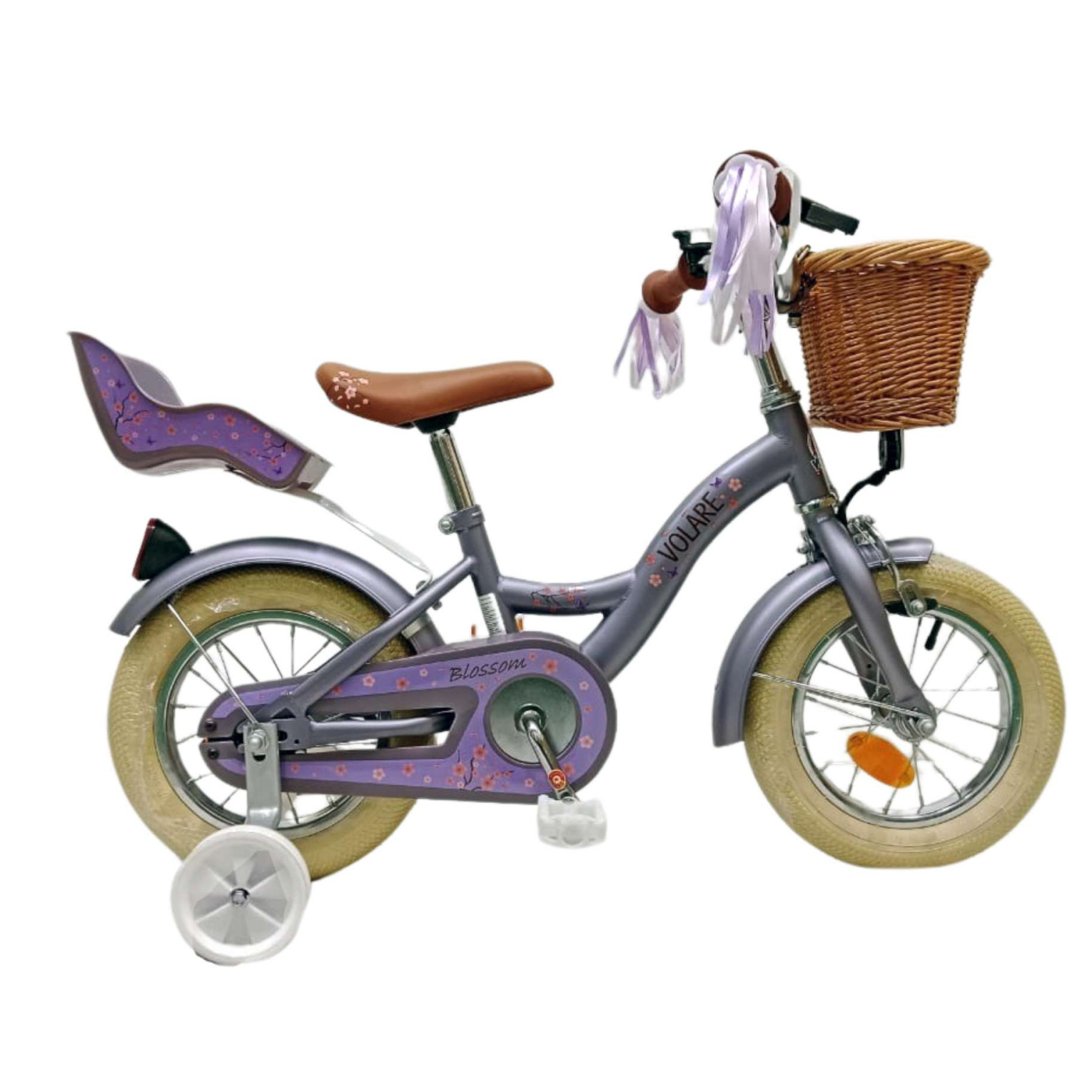 Volare Blossom Fiets - 12 inch - Paars