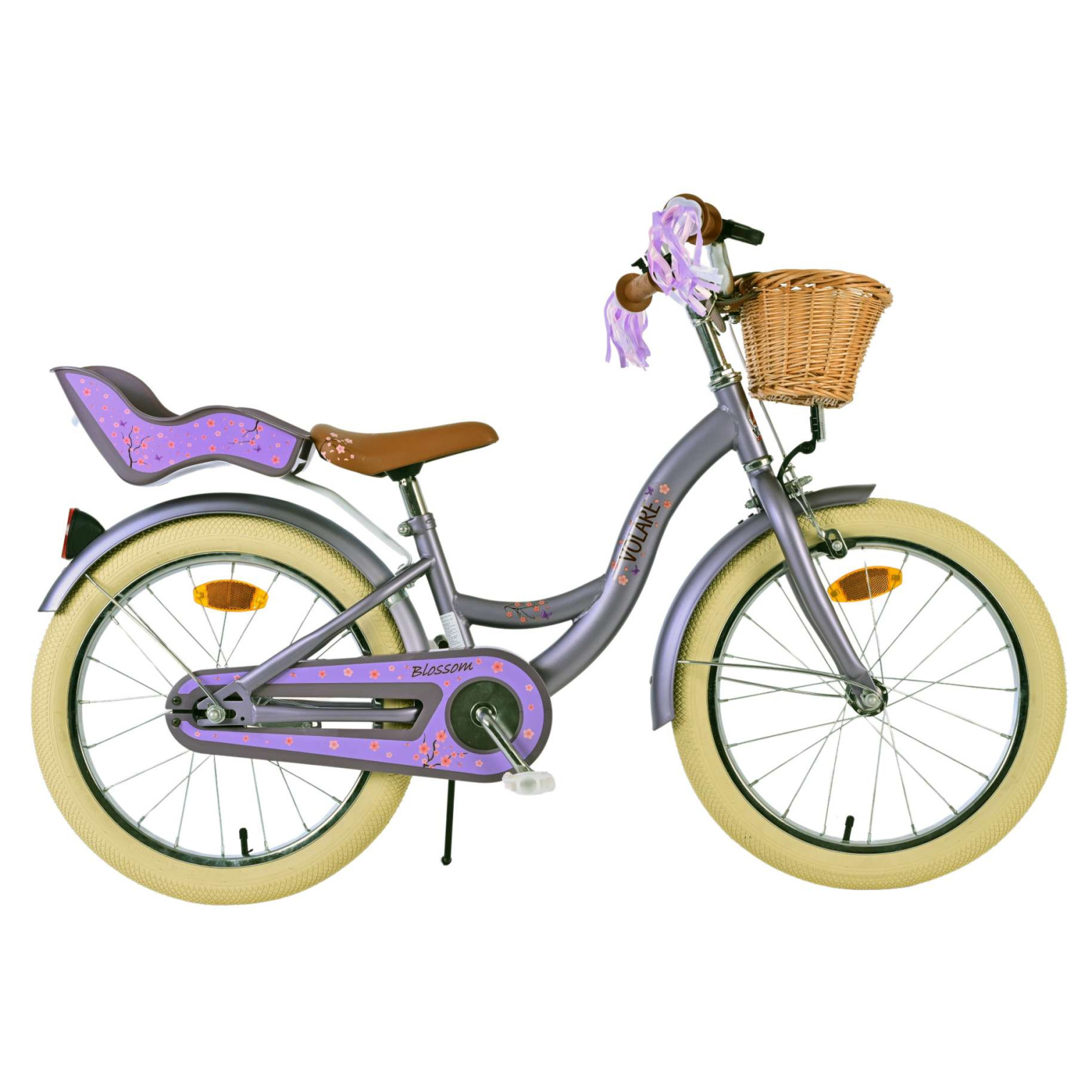 Volare Blossom Fiets - 18 inch - Paars