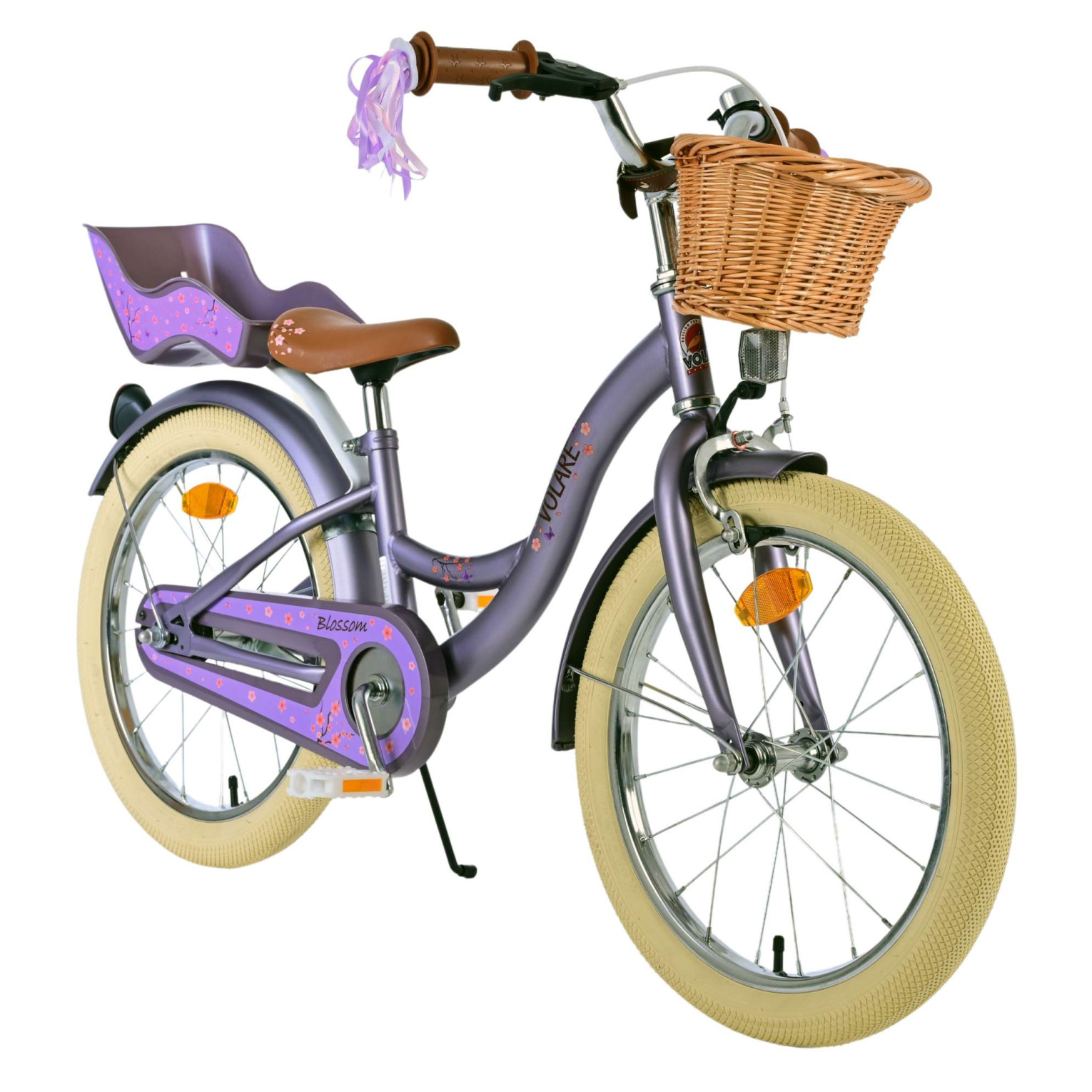 Volare Blossom Fiets - 18 inch - Paars