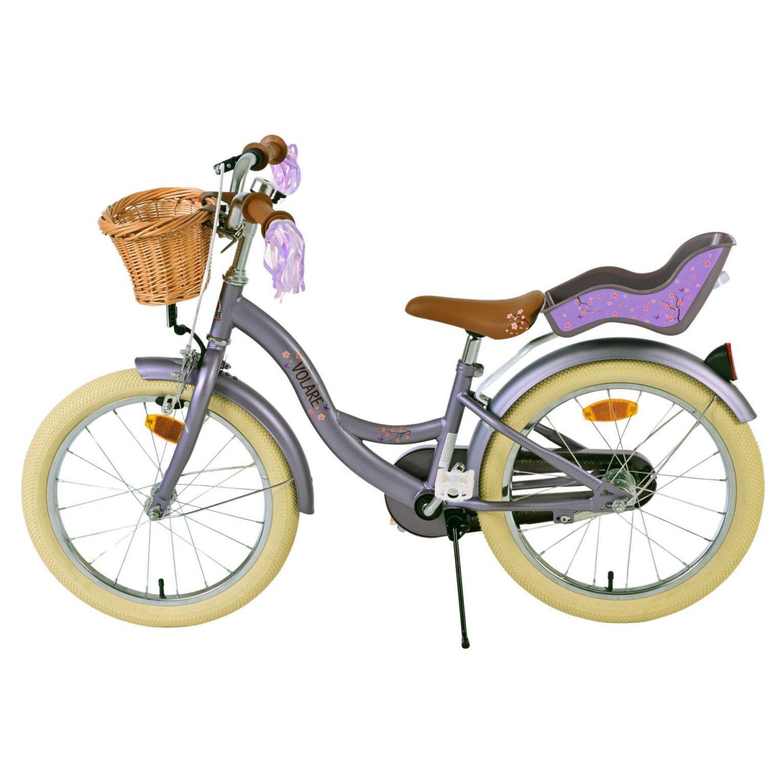 Volare Blossom Fiets - 18 inch - Paars