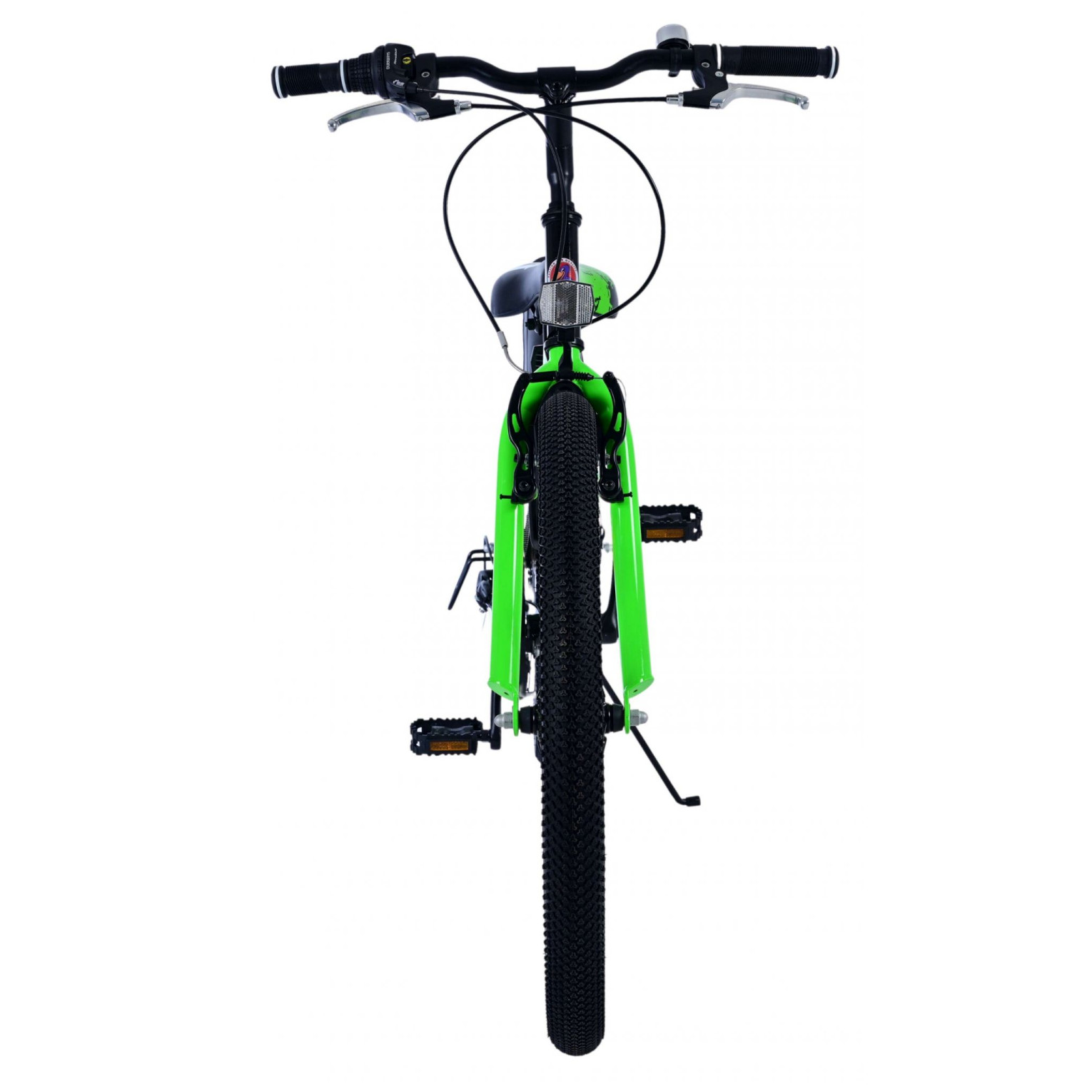 Vélo Volare Sportivo - 24 pouces - 7 vitesses - Noir Vert