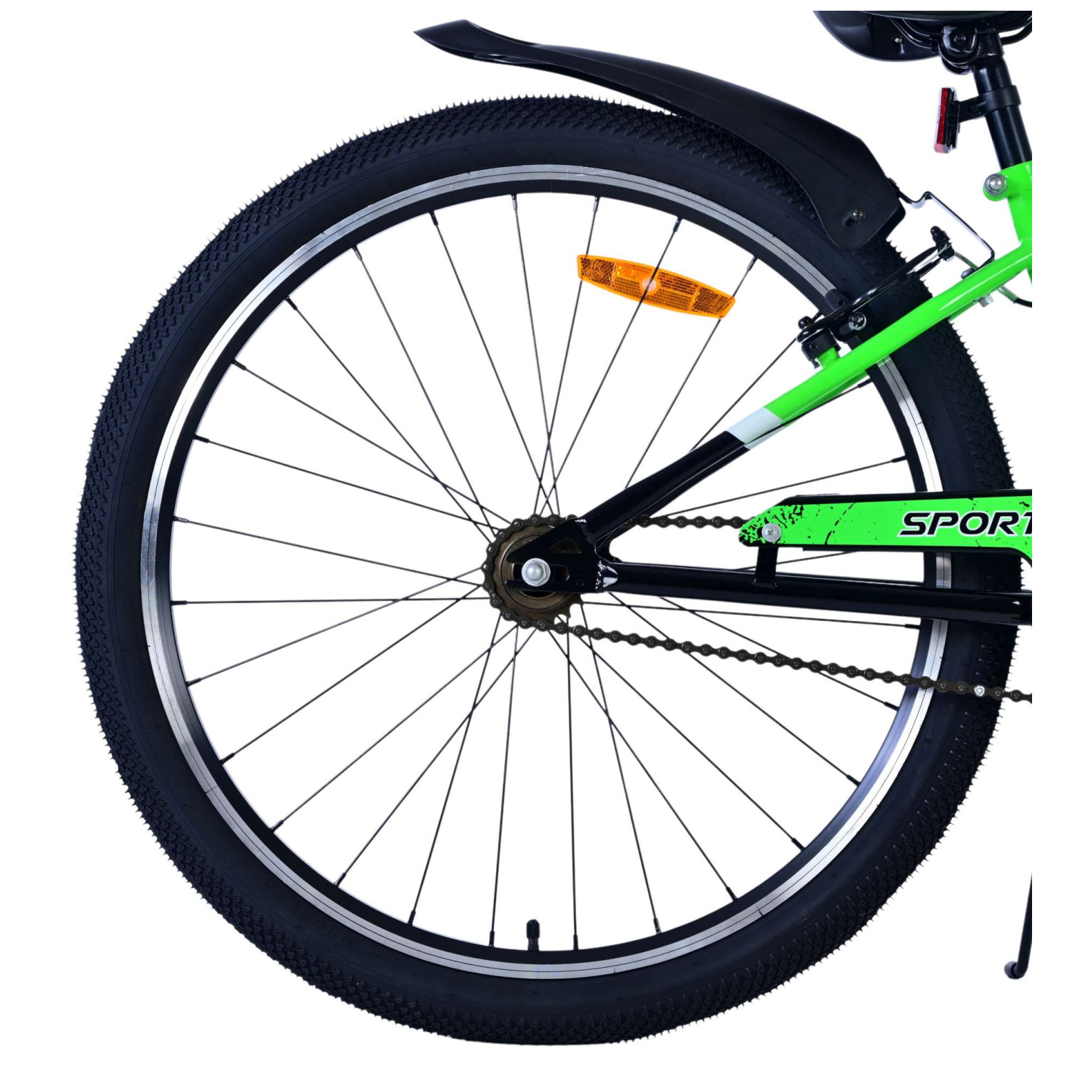 Volare Sportivo Fiets - 26 inch - Groen - Twee Handremmen