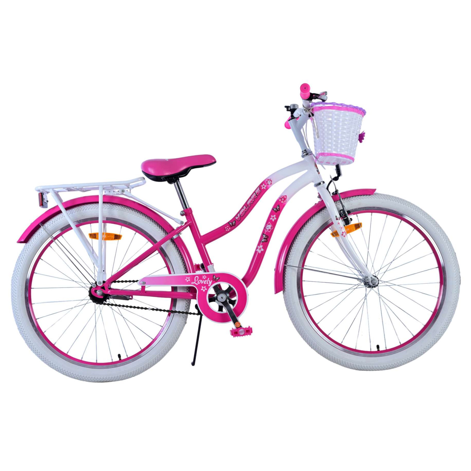 Volare Lovely Fiets - 24 inch - Roze