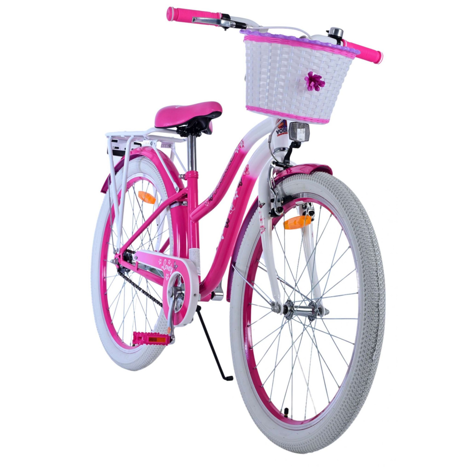 Volare Lovely Fiets - 24 inch - Roze