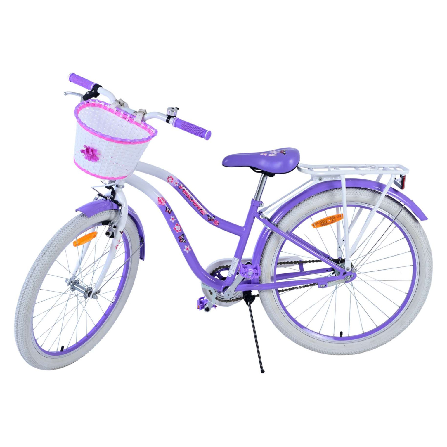 Volare Lovely Fiets - 24 inch - Paars