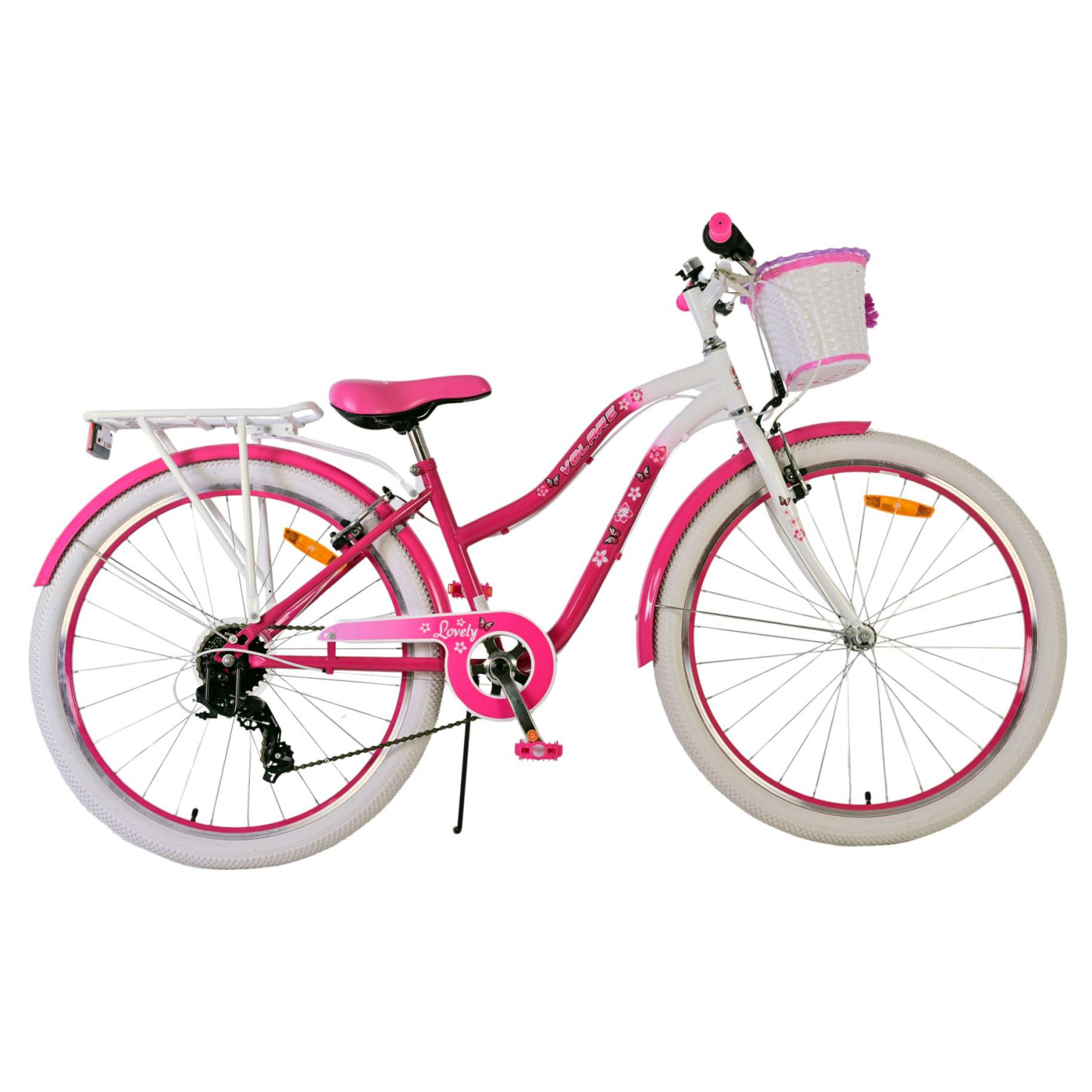 Volare Lovely Fiets - 26 inch - Roze - 7 speed