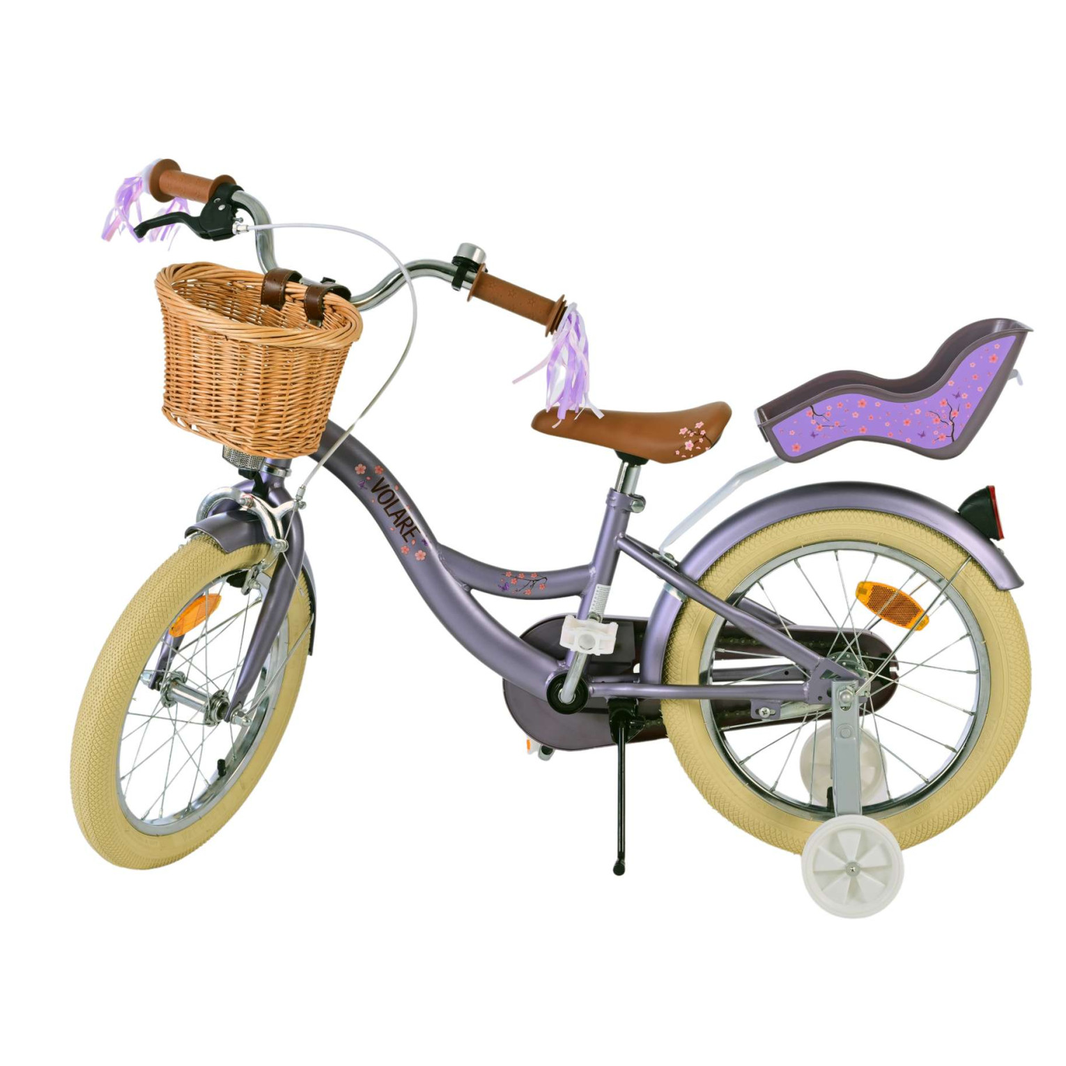 Volare Blossom Fiets - 16 inch - Paars