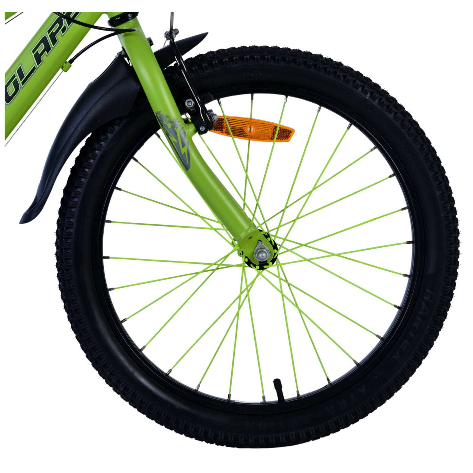 Volare Rocky Fiets - 20 inch - 7 speed - Groen/Grijs