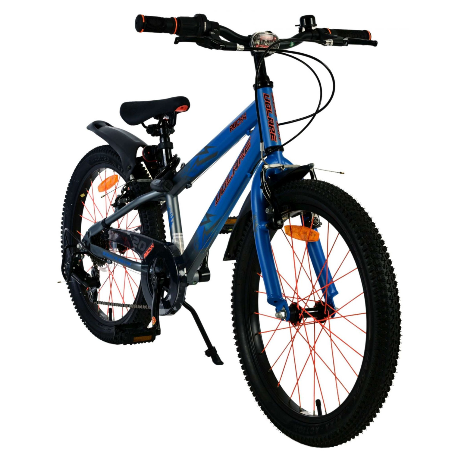 Volare Rocky Fiets - 20 inch - 7 speed - Blauw