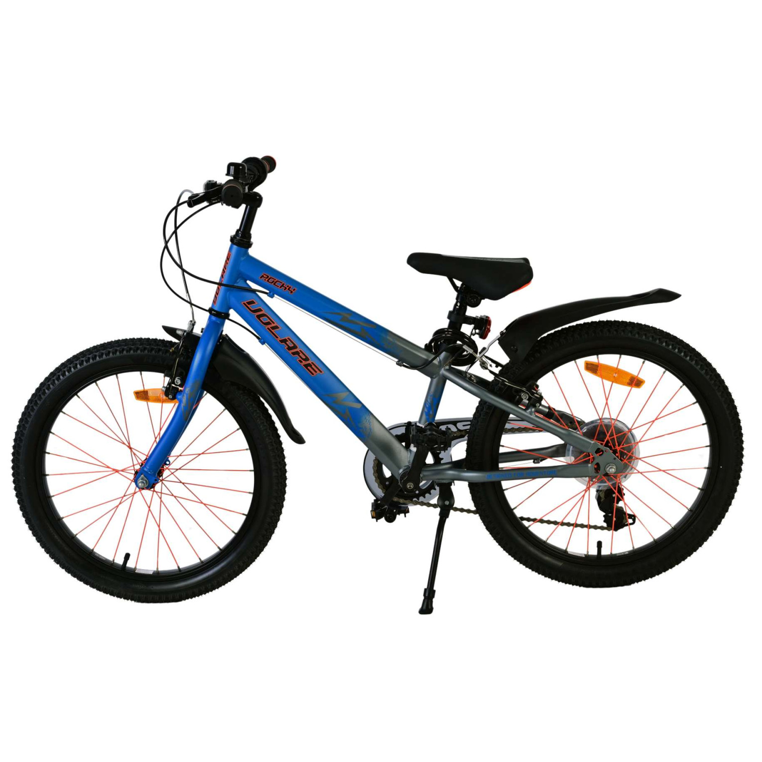 Volare Rocky Fiets - 20 inch - 7 speed - Blauw