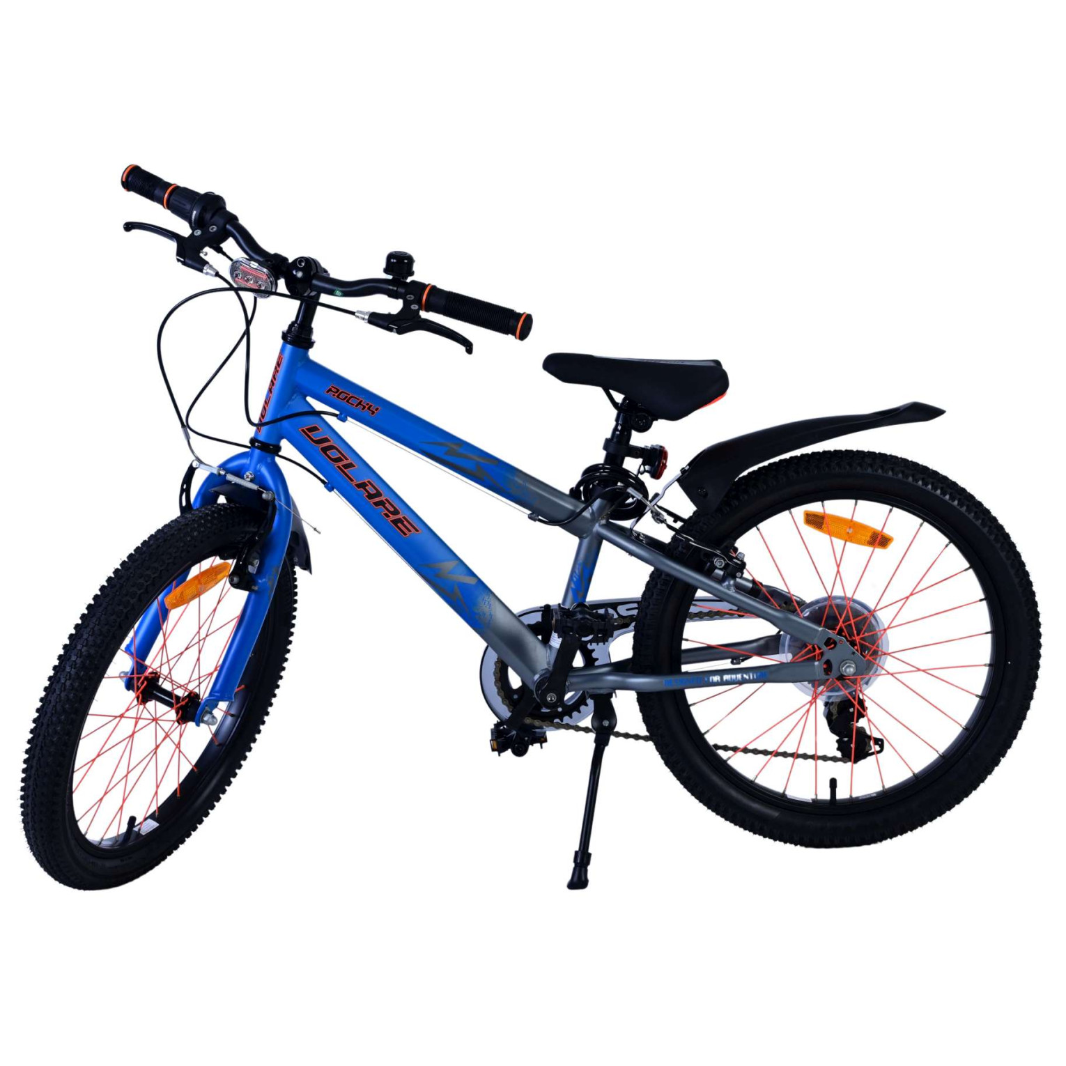 Volare Rocky Fiets - 20 inch - 7 speed - Blauw