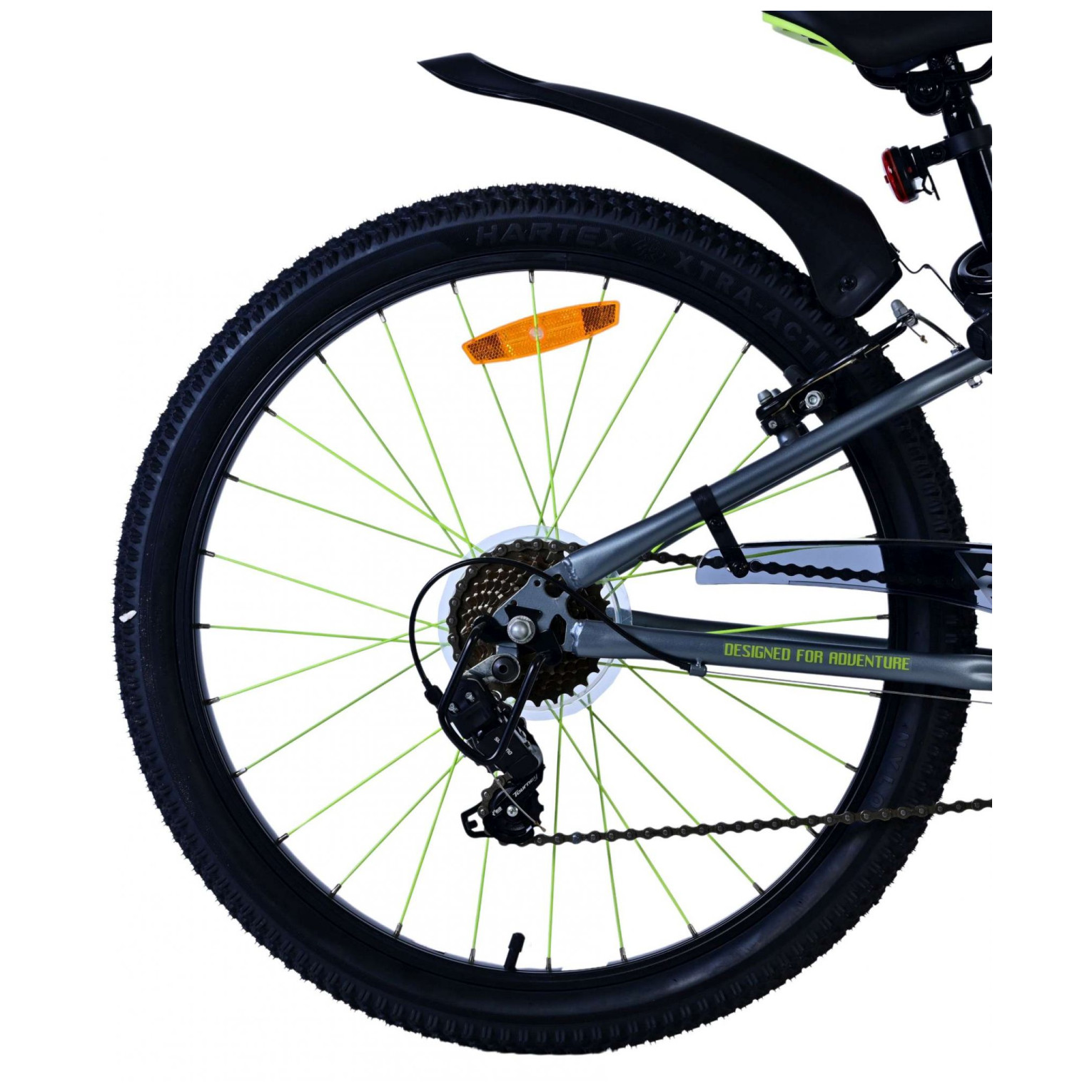 Volare Rocky Fiets - 24 inch - Groen - 7 speed