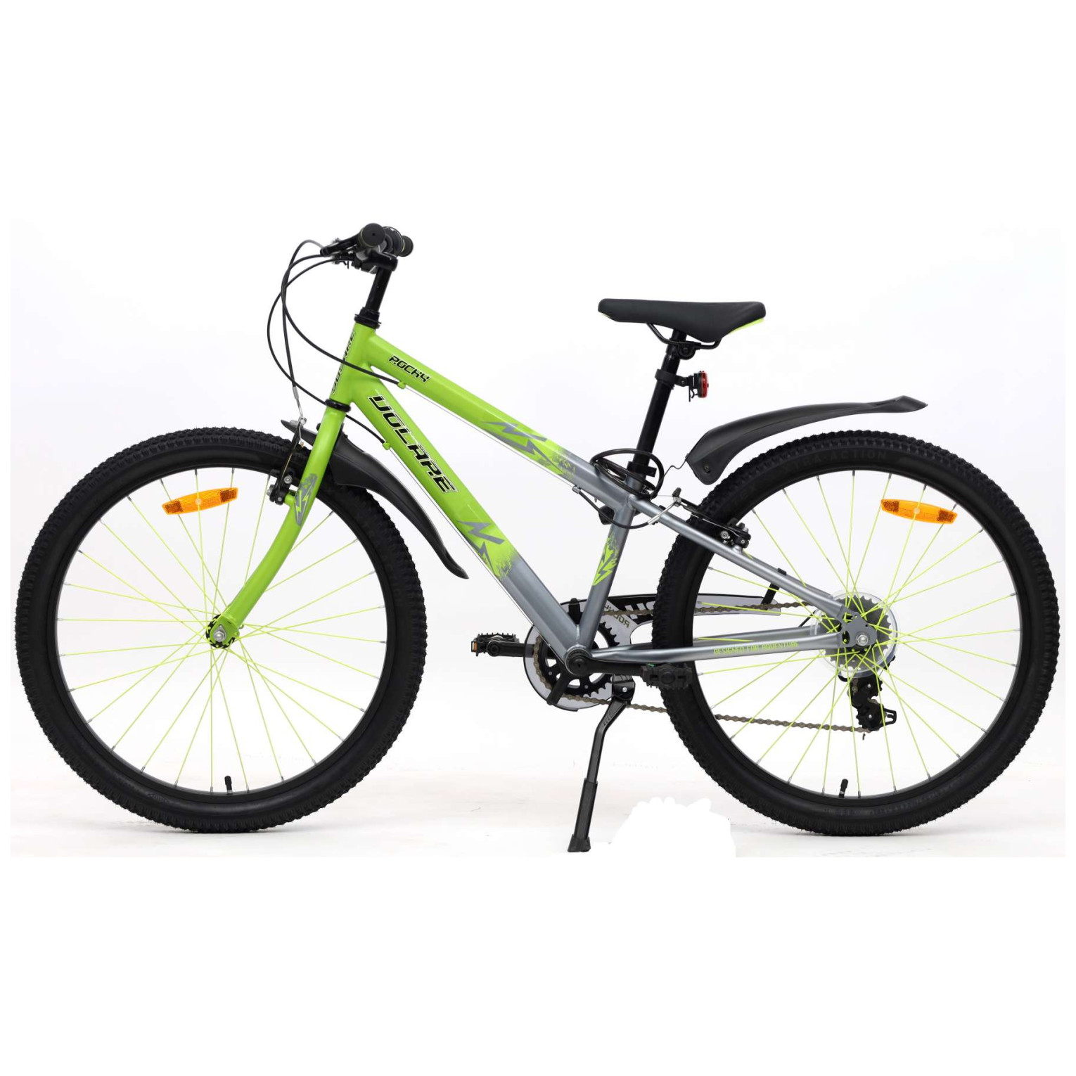 Volare Rocky Fiets - 24 inch - Groen - 7 speed