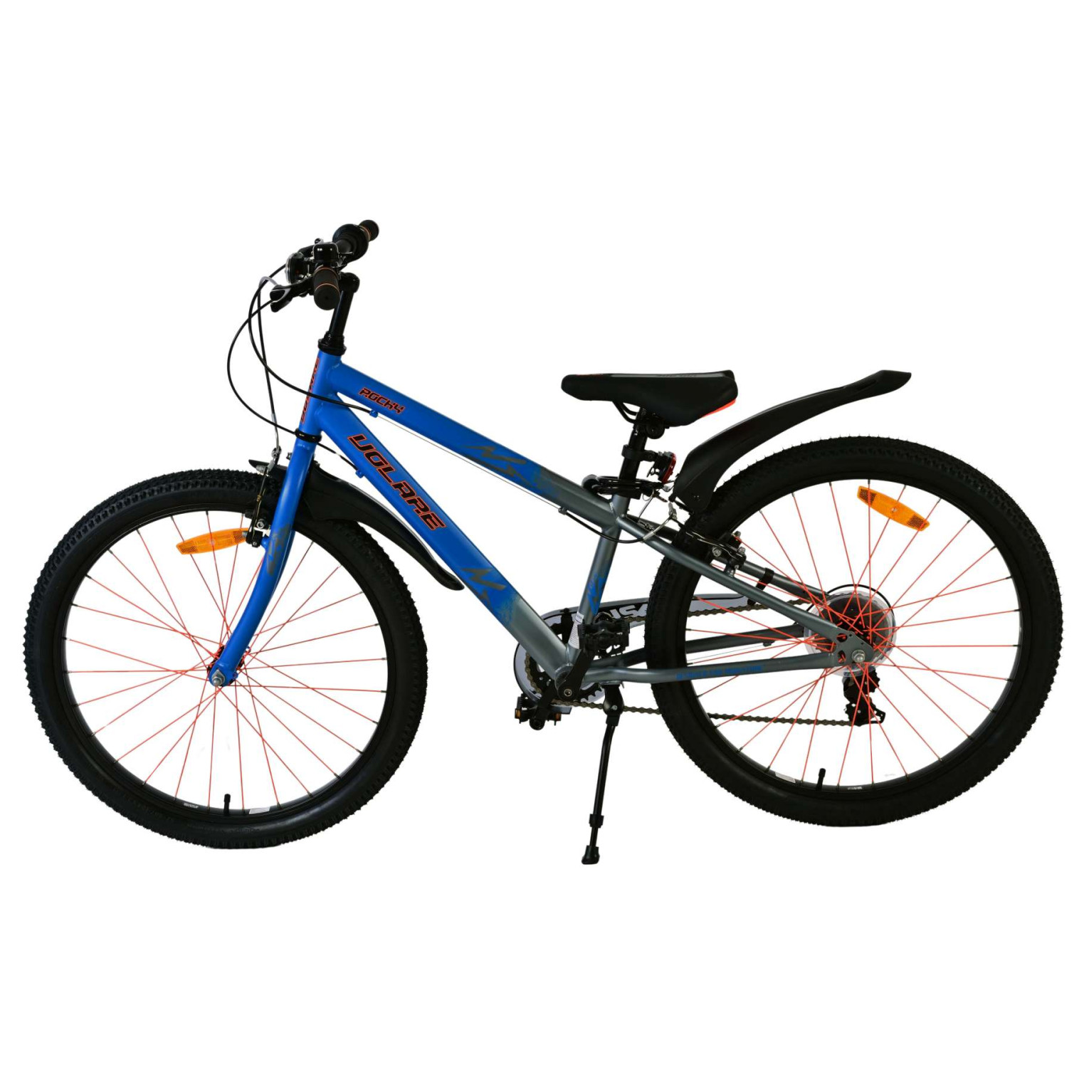 Volare Rocky Fiets - 24 inch - Blauw - 7 speed