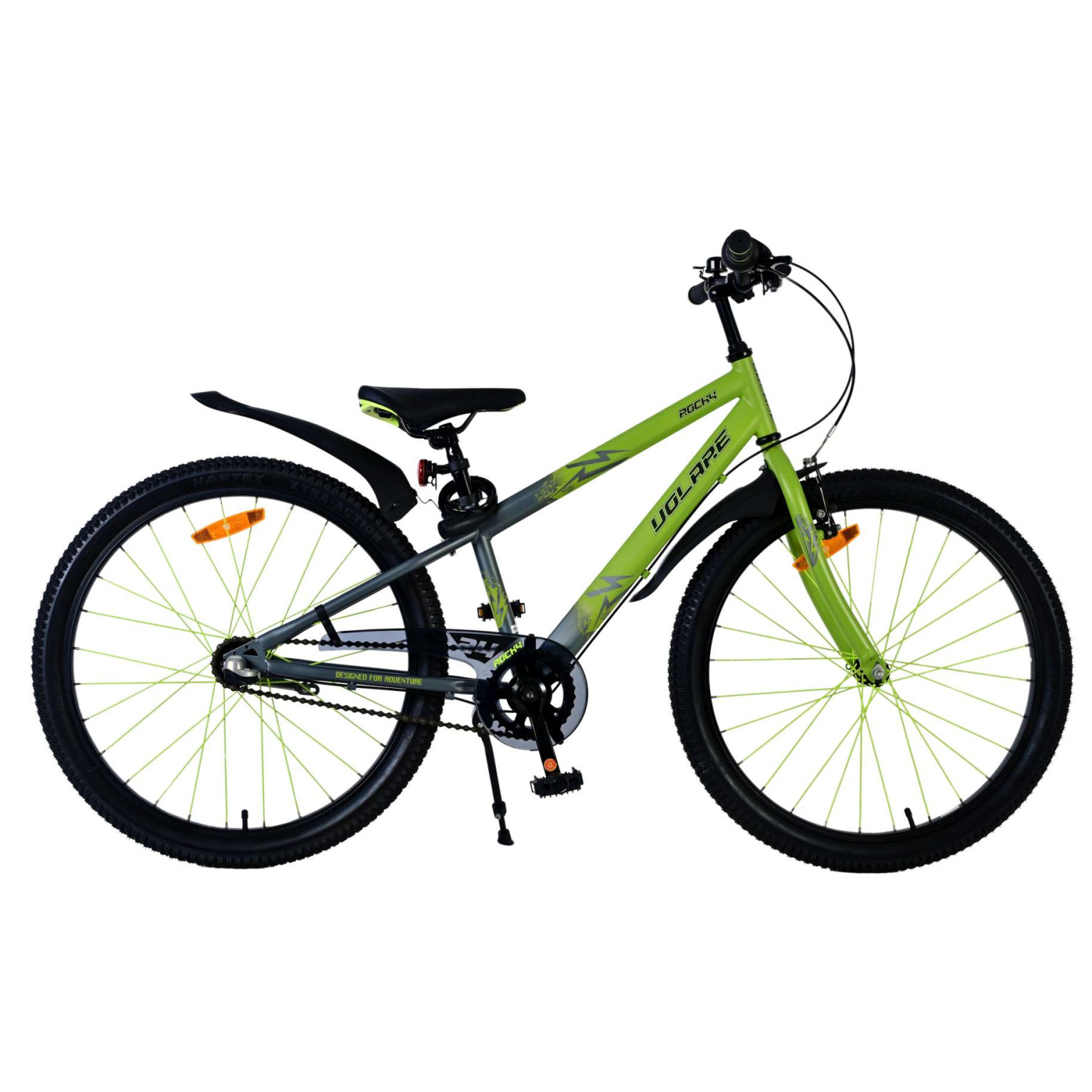 Volare Rocky Fiets - 24 inch - Groen - Shimano Nexus