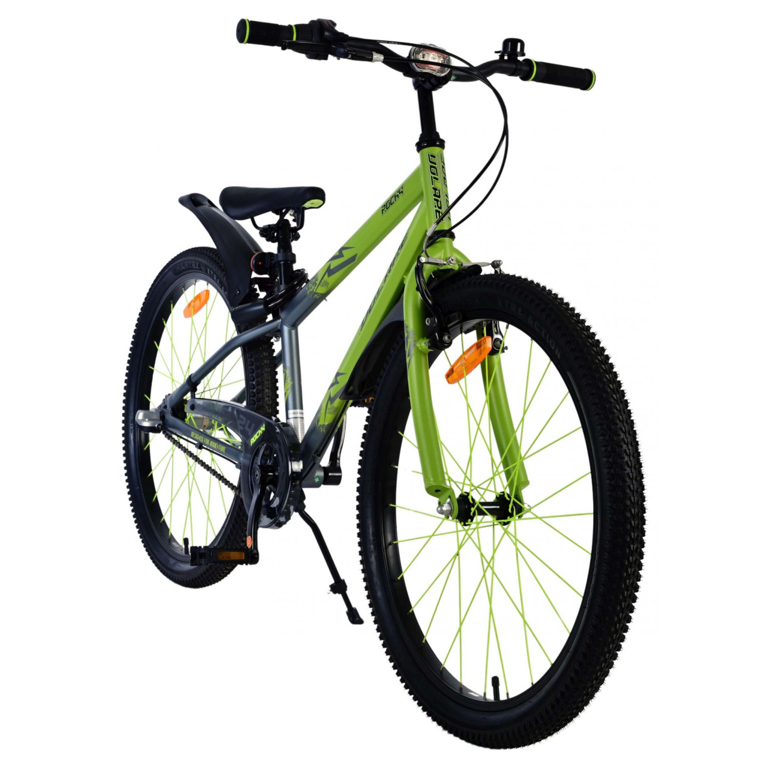 Volare Rocky Fiets - 24 inch - Groen - Shimano Nexus