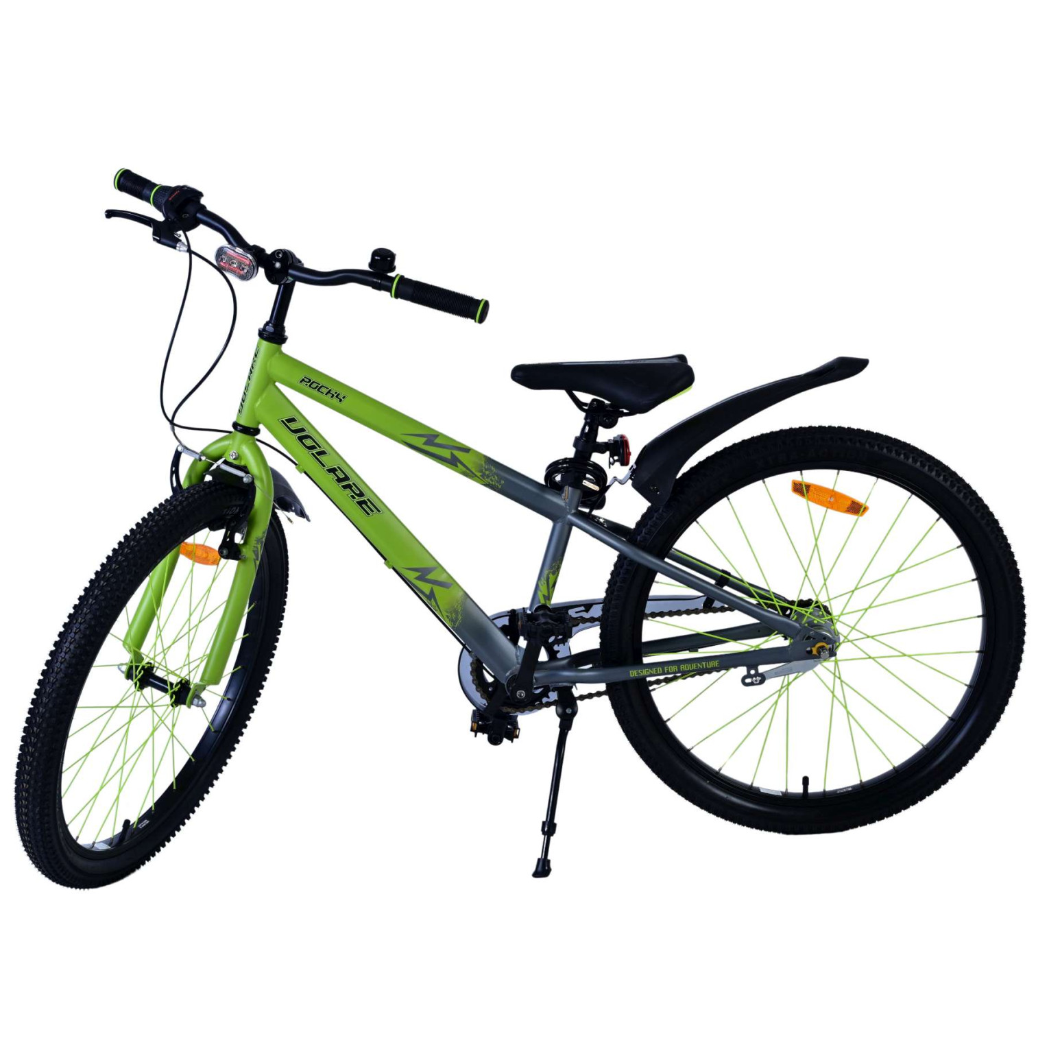 Volare Rocky Fiets - 24 inch - Groen - Shimano Nexus