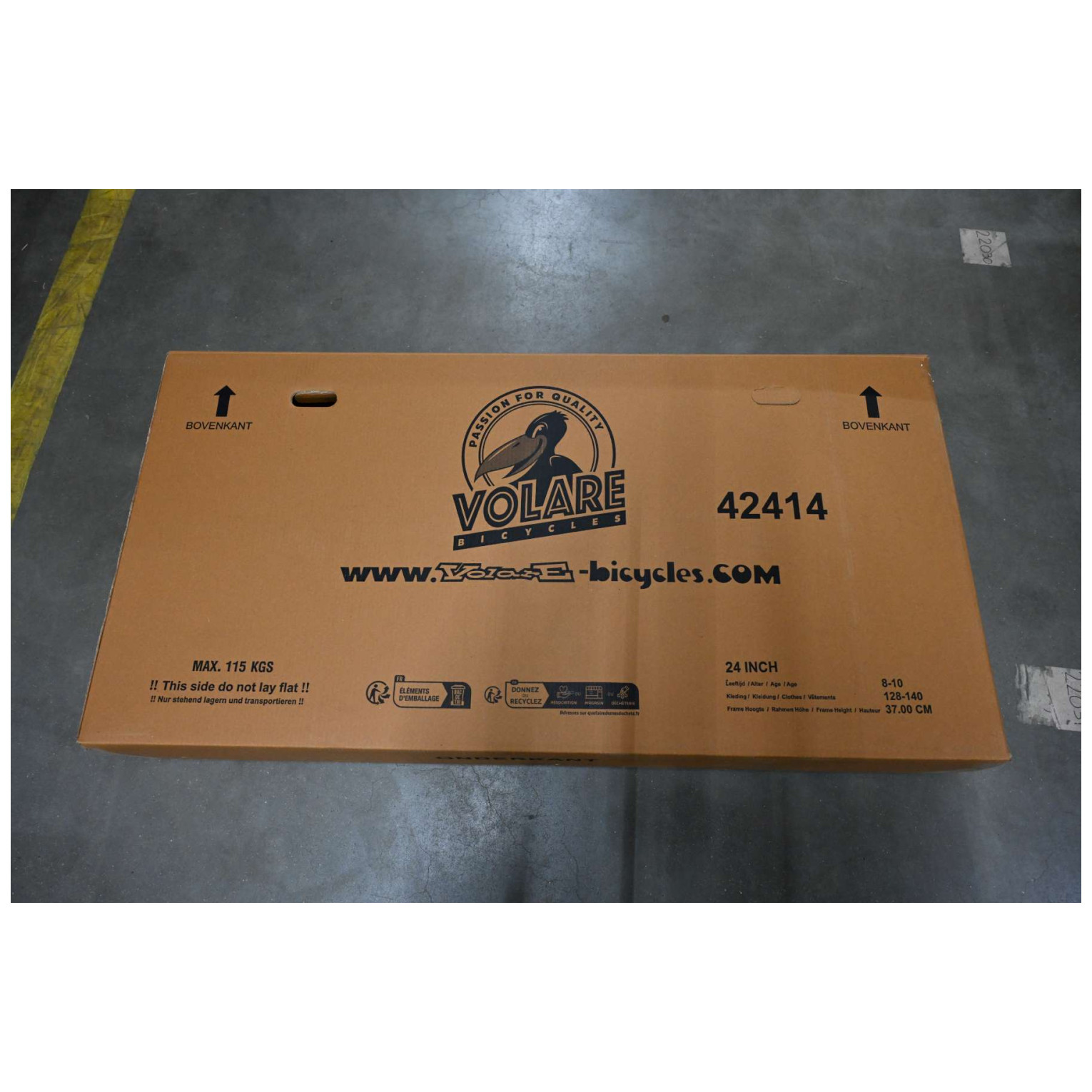 Volare Rocky Fiets - 24 inch - Groen - Shimano Nexus